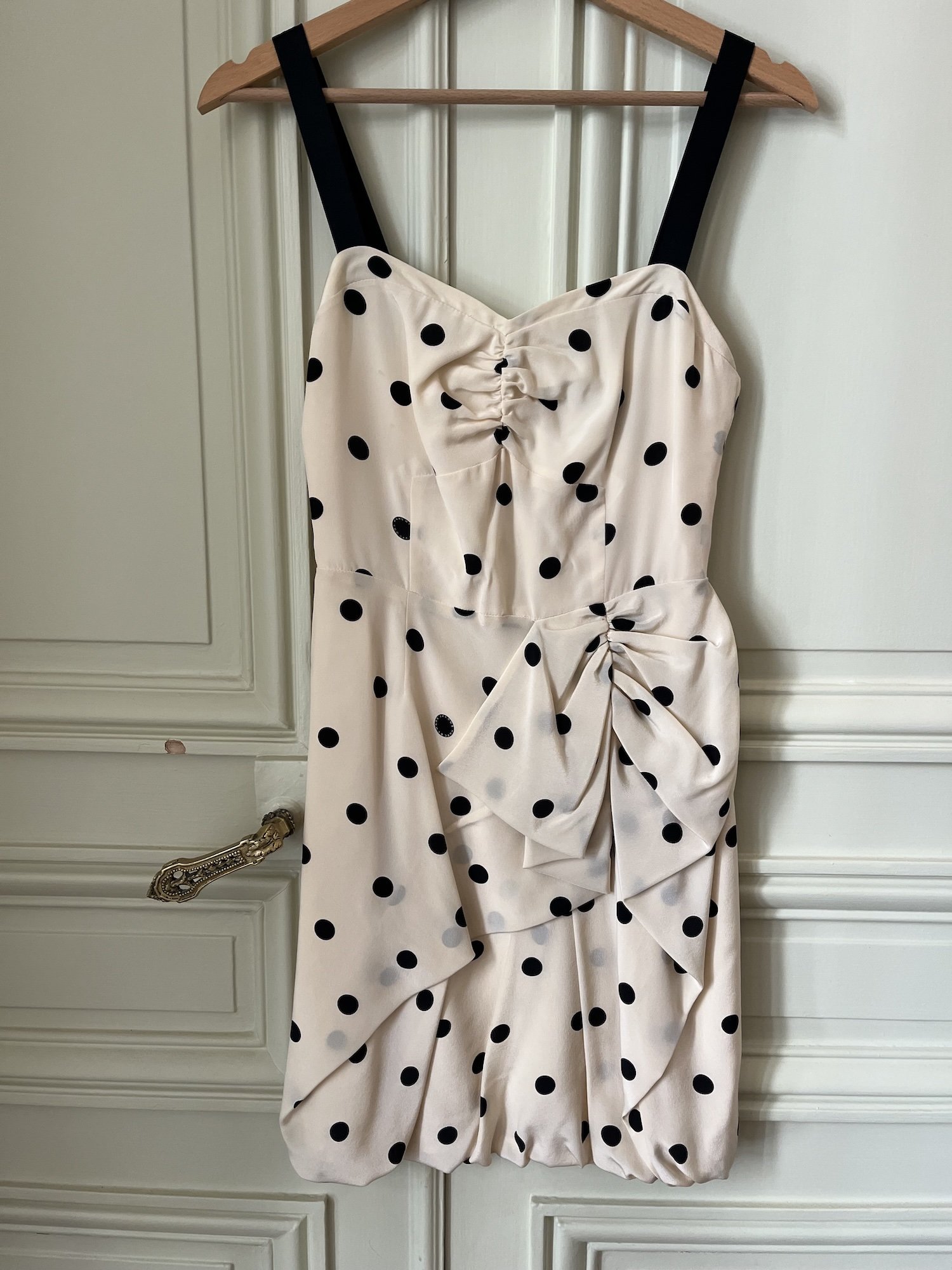Polka Dot Charm 100% Silk Marc Jacob Vintage Dress