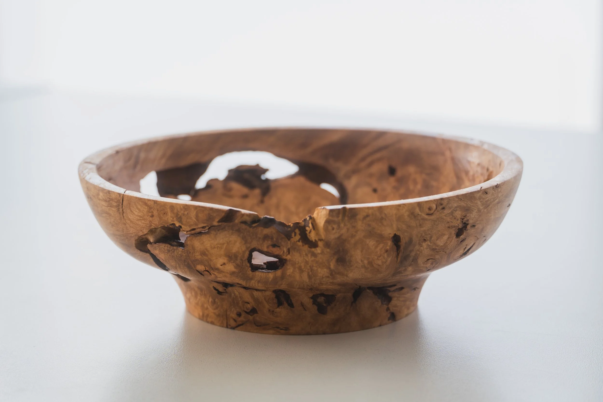 Maple Burl Bowl