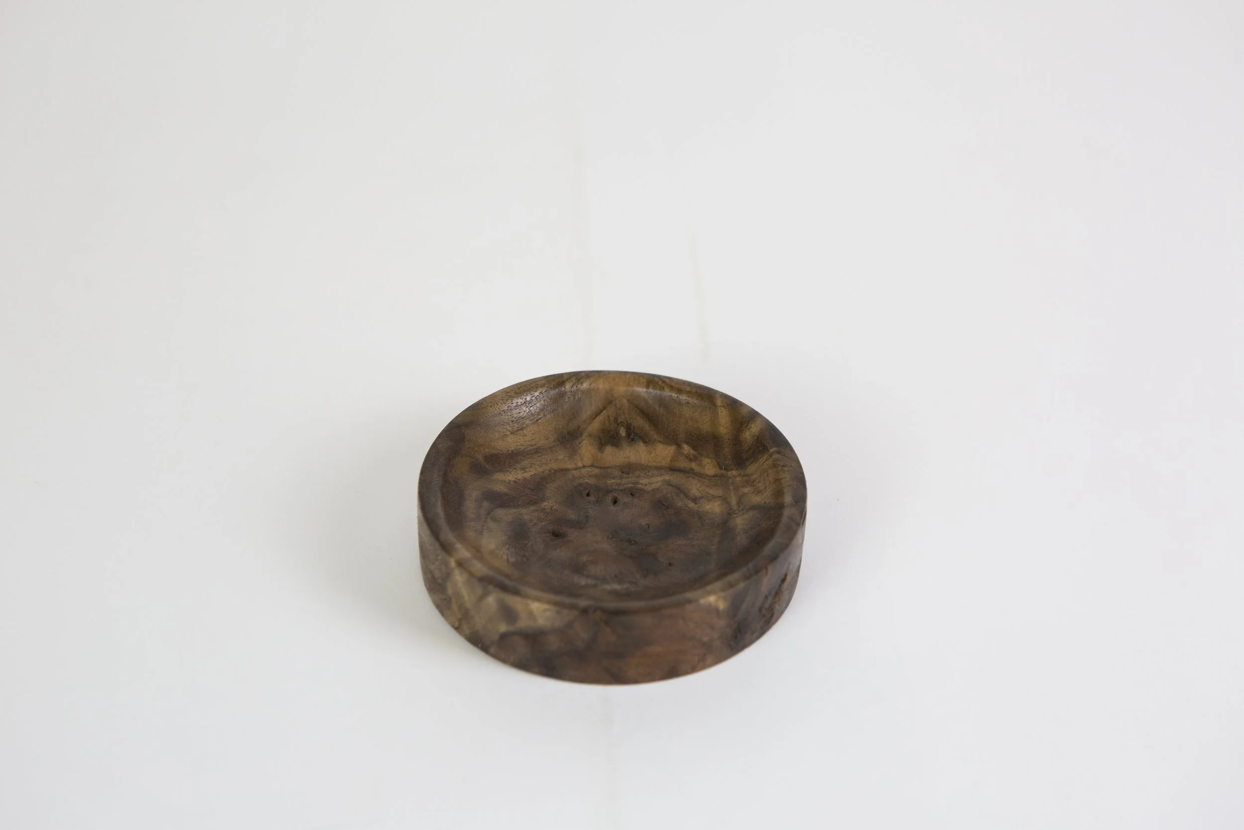 Claro Walnut Burl Dish