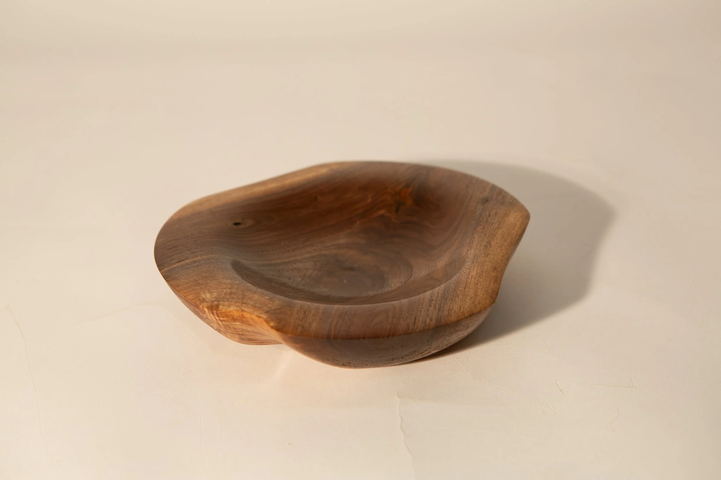 Black Walnut Crotch Bowl
