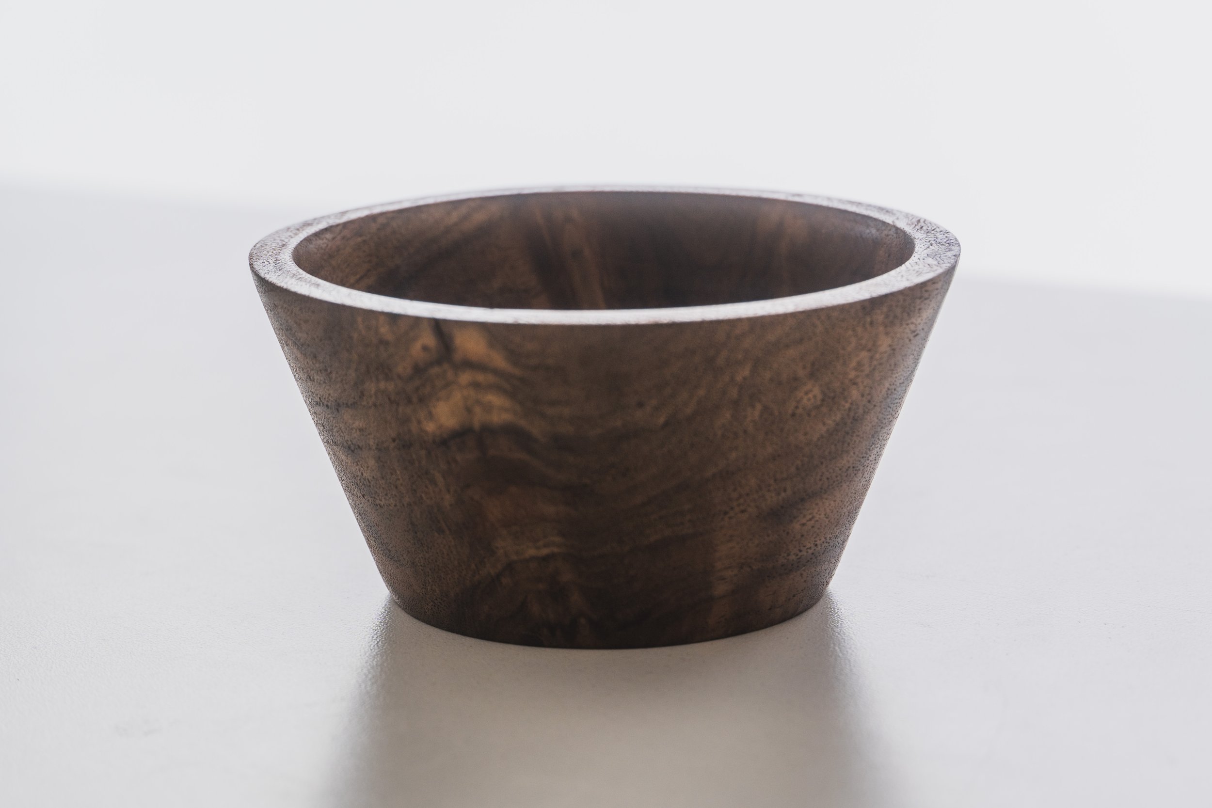 Claro Walnut Burl Bowl