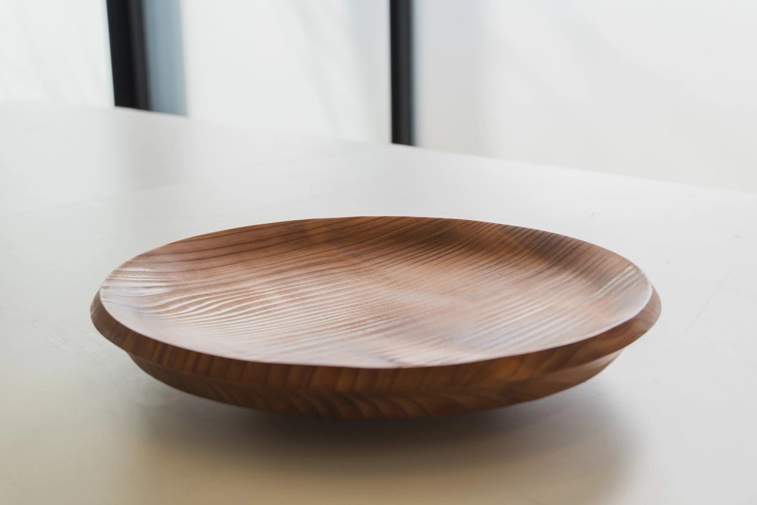 Curly Redwood Bowl