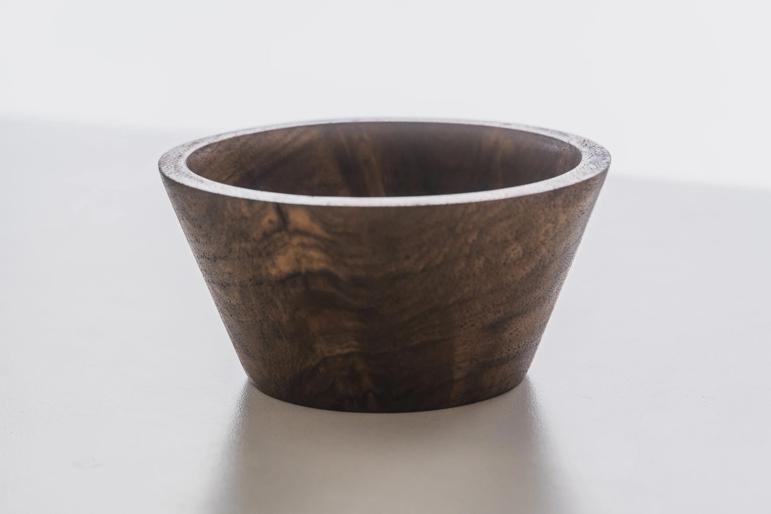 Claro Walnut Burl Bowl