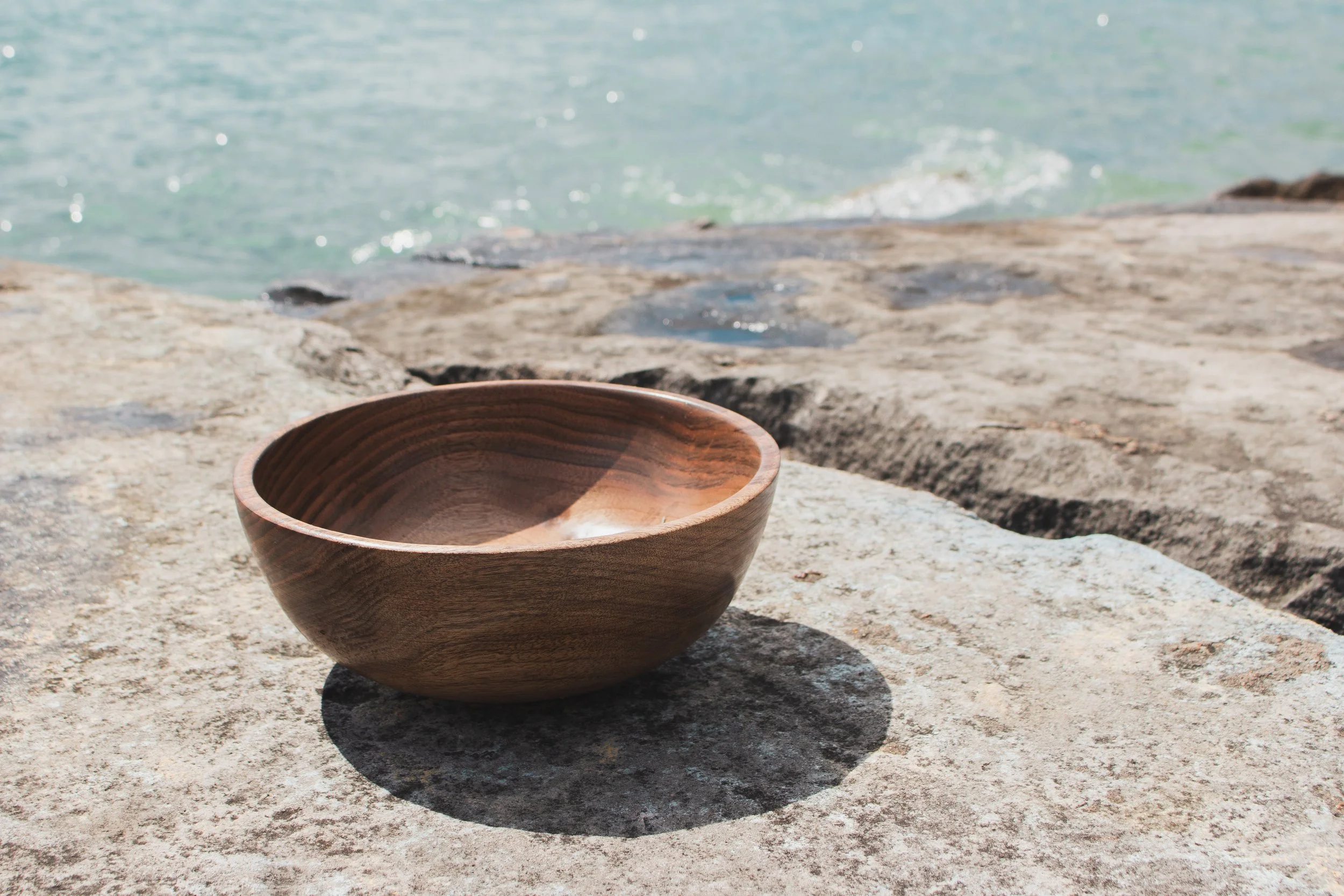 English Walnut Bowl