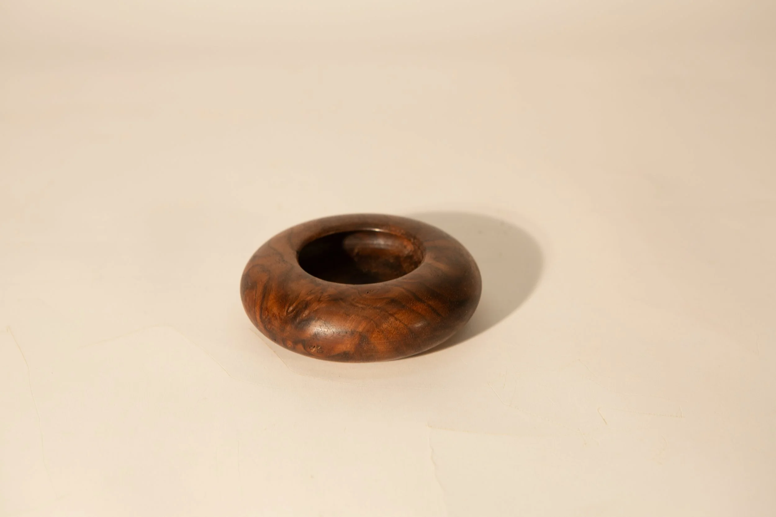 Claro Walnut Burl Hollow Form