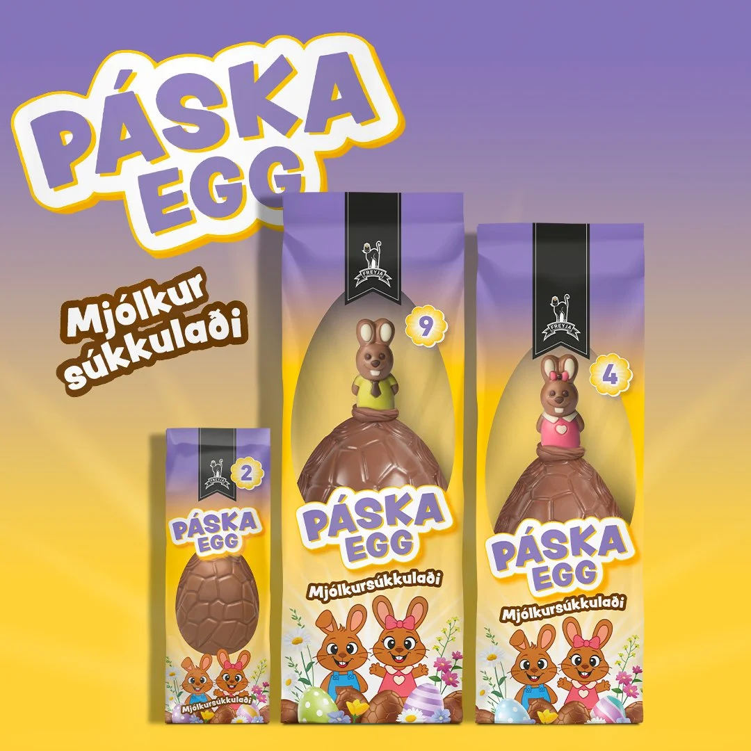 LOKSINS! 🎉Alv&ouml;ru mj&oacute;lkurs&uacute;kkula&eth;i-p&aacute;skaegg fr&aacute; Freyju 🐈&zwj;⬛