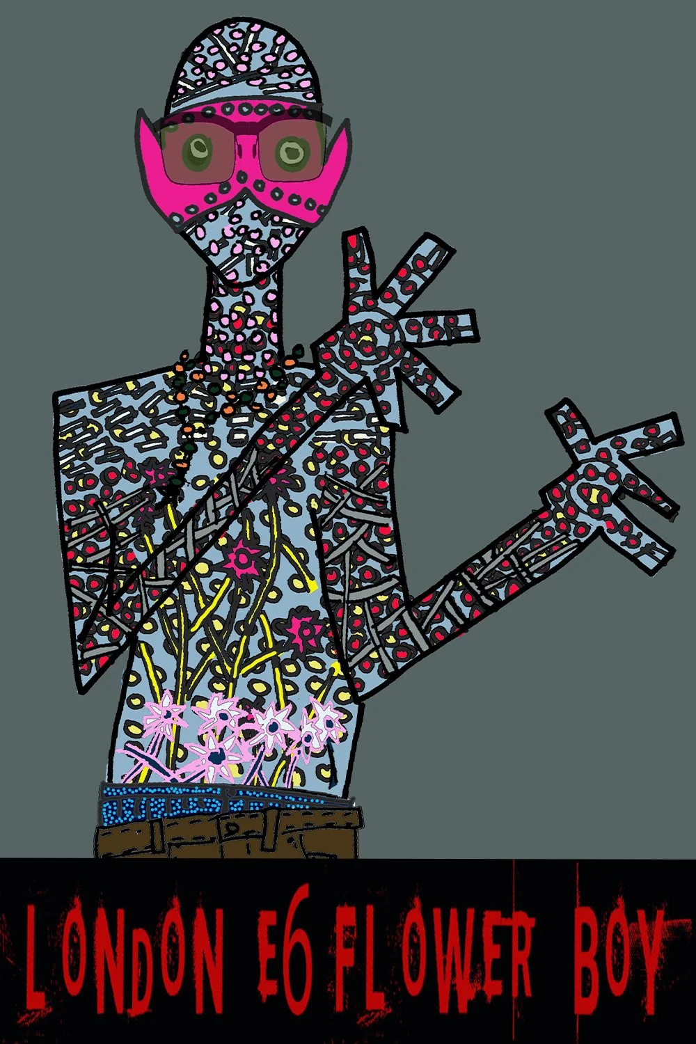 Original London urban artwork inspired by street culture, graffiti, fashion and the personalities imagined within the Flower Boys world..jpg