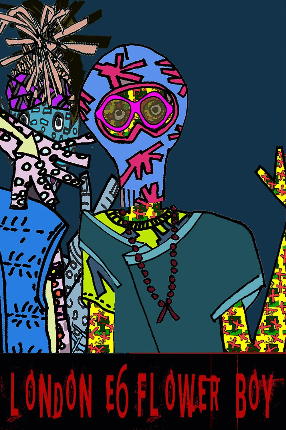 London E6 Flower Boys collection — contemporary urban character art created around fictional friendships, personalities and stories..jpg