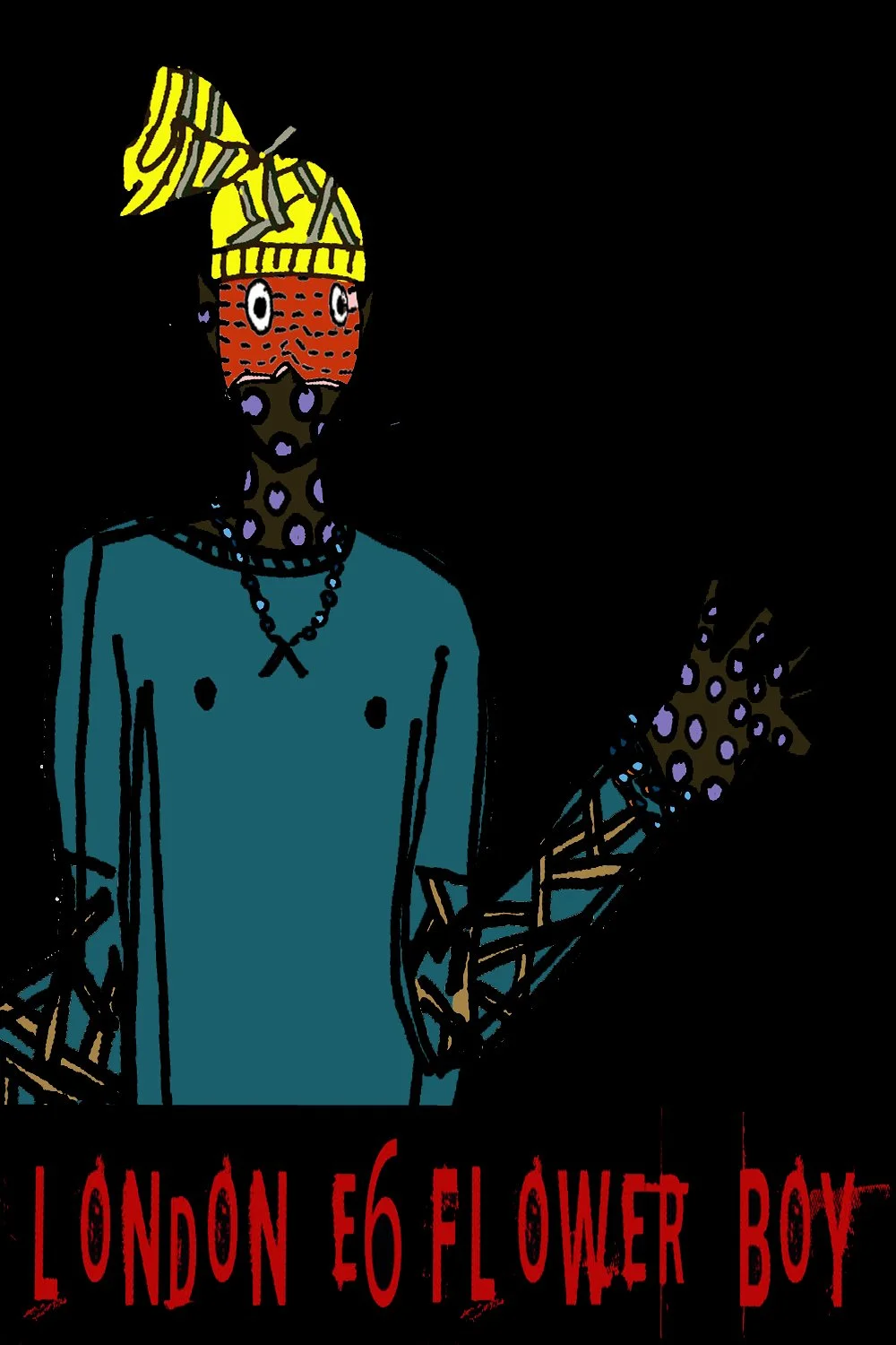 London E6 contemporary artwork exploring friendship, identity, youth and the strange personalities imagined within the Flower Boys series..jpg