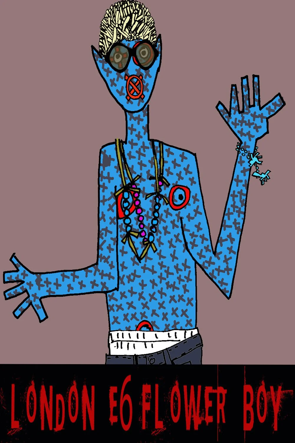 Urban character art from London E6, combining street art energy with unusual names, personalities and stories..jpg