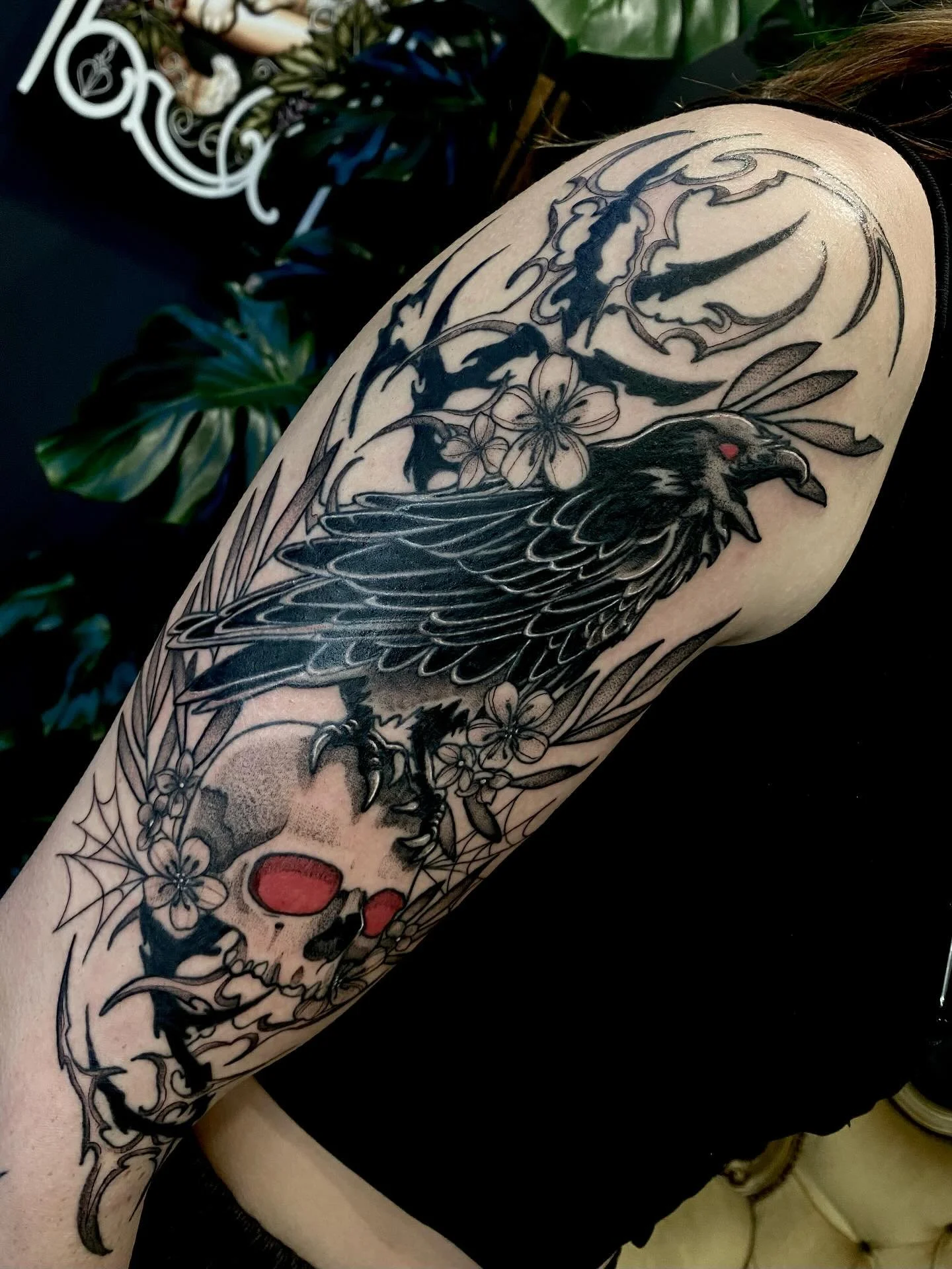 Was stoked to finish this one off for Emma recently - thank you so much! Done at @lostsanctumtattoo 
.
.
.
.
.
#tattoo #goldcoast #tattooartist #tattooflash