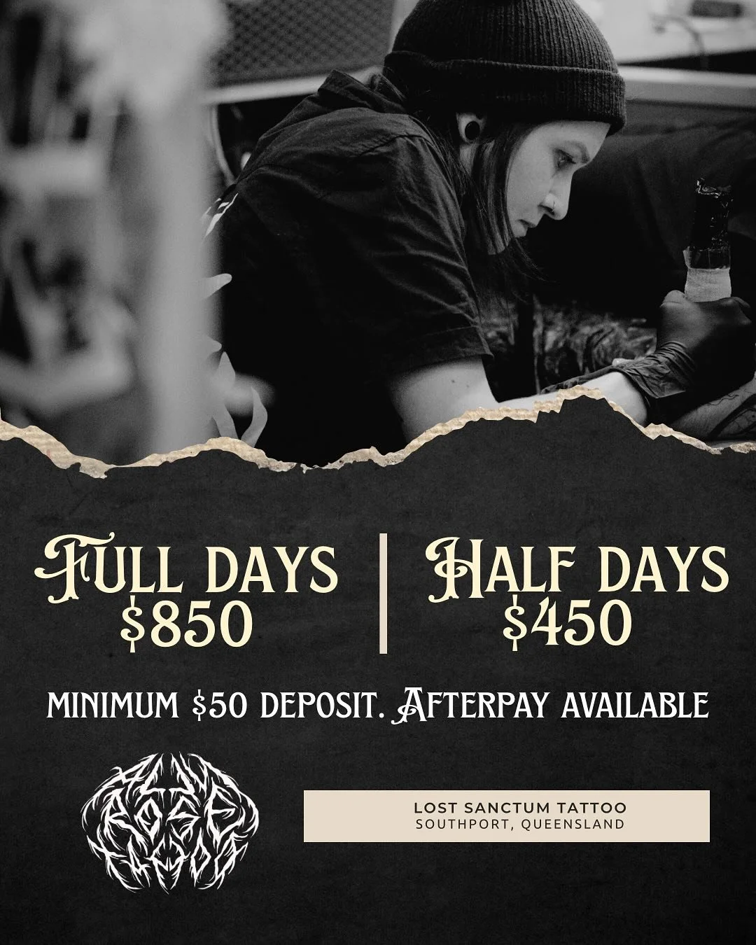 Taking bookings! Based in Southport at @lostsanctumtattoo Afterpay available 🫶🏻
.
.
.
.
.
#tattoo #goldcoast #gothictattoo #tattooartist #tattooflash