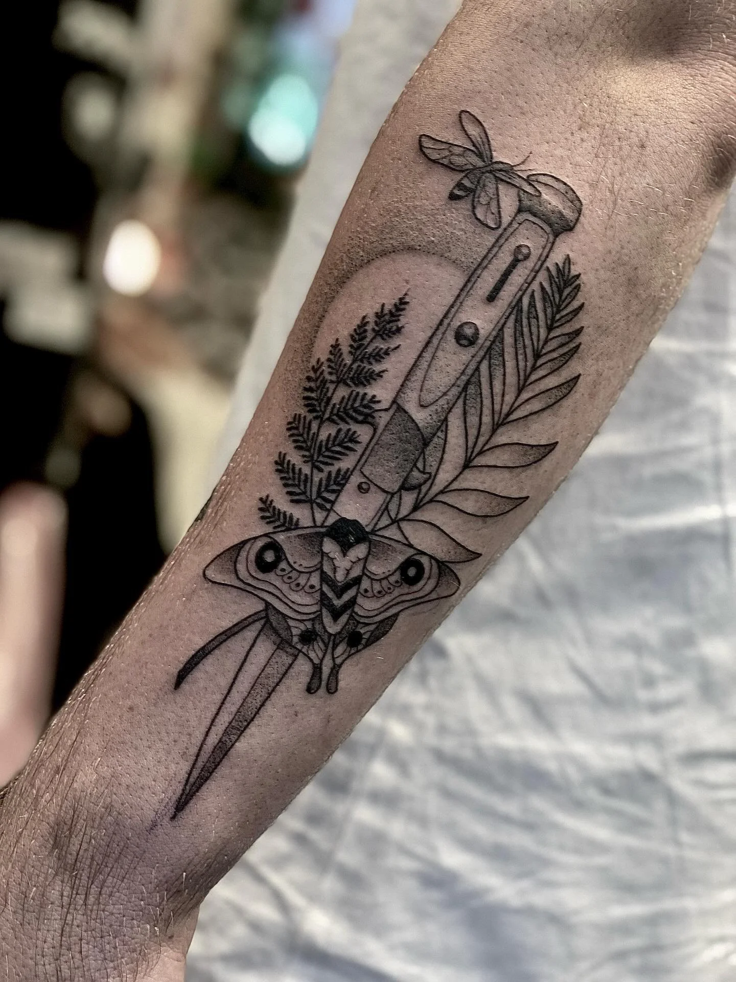 Custom TLOU inspired piece for Aiden - thanks so much dude! Always so fun tattooing anything from this game. Done at @lostsanctumtattoo 🖤
.
.
.
.
.
#tattoo #goldcoast #tattooartist #tattooflash #tlou