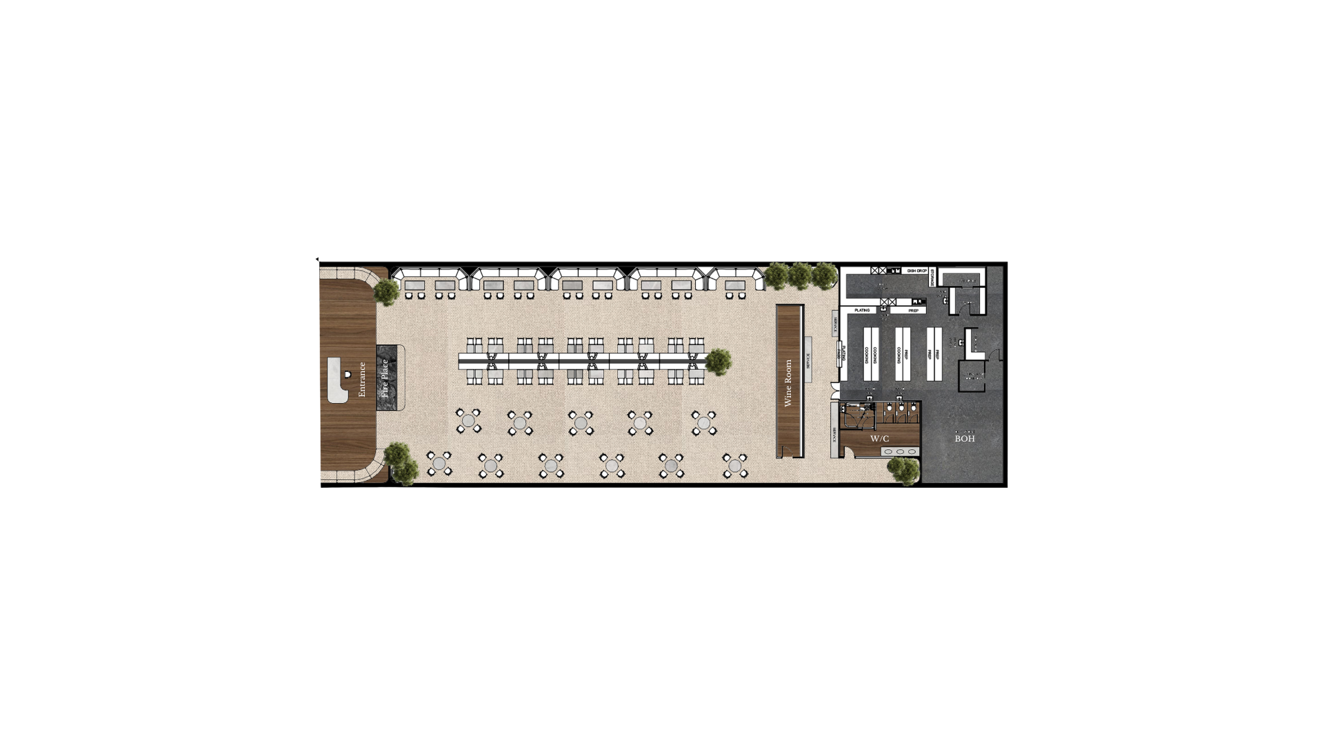 Restaurant Floorplan (Section 2)