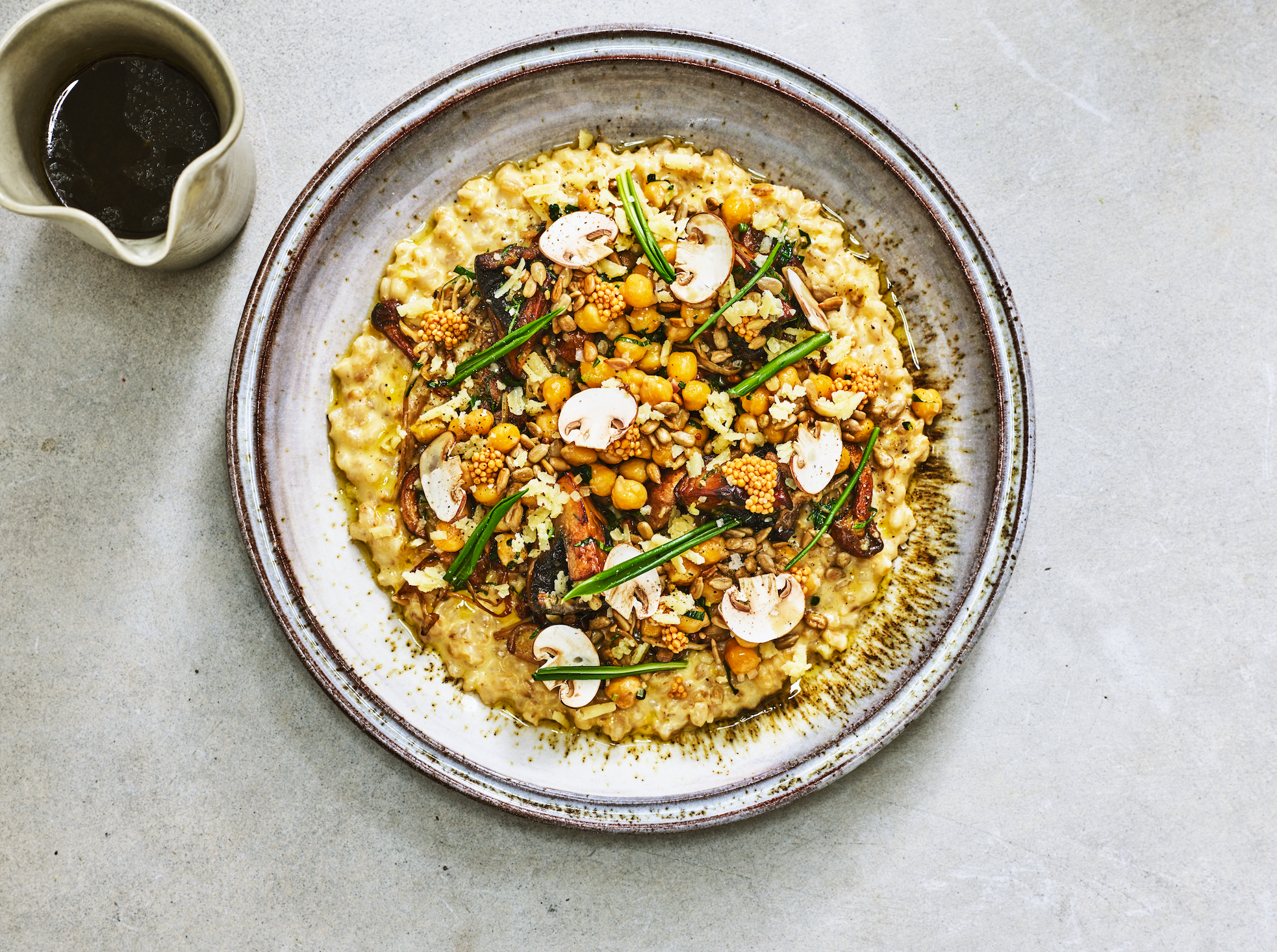 KORNRISOTTO OCH HAVSKRÄFTA