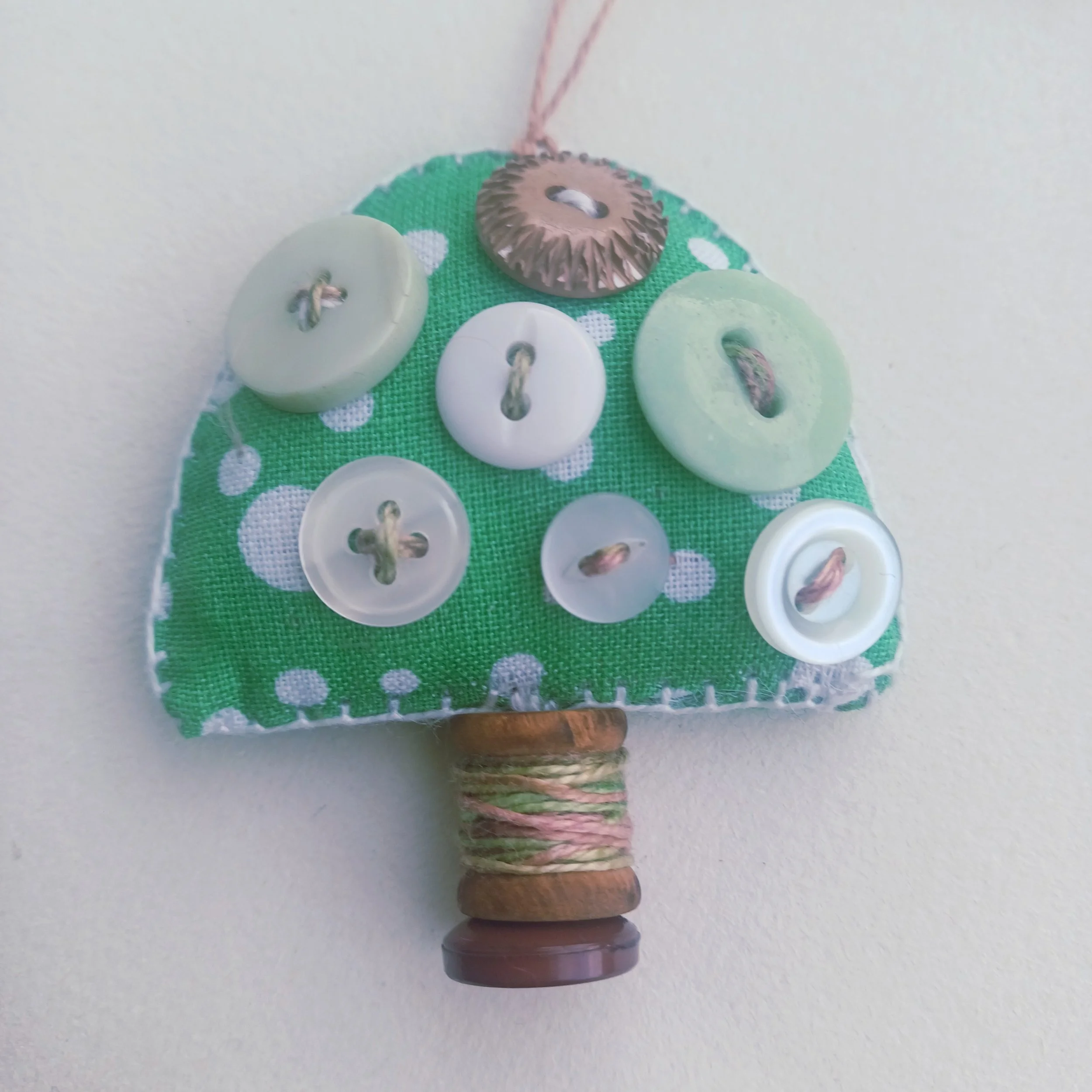 Toadstool Christmas Ornaments