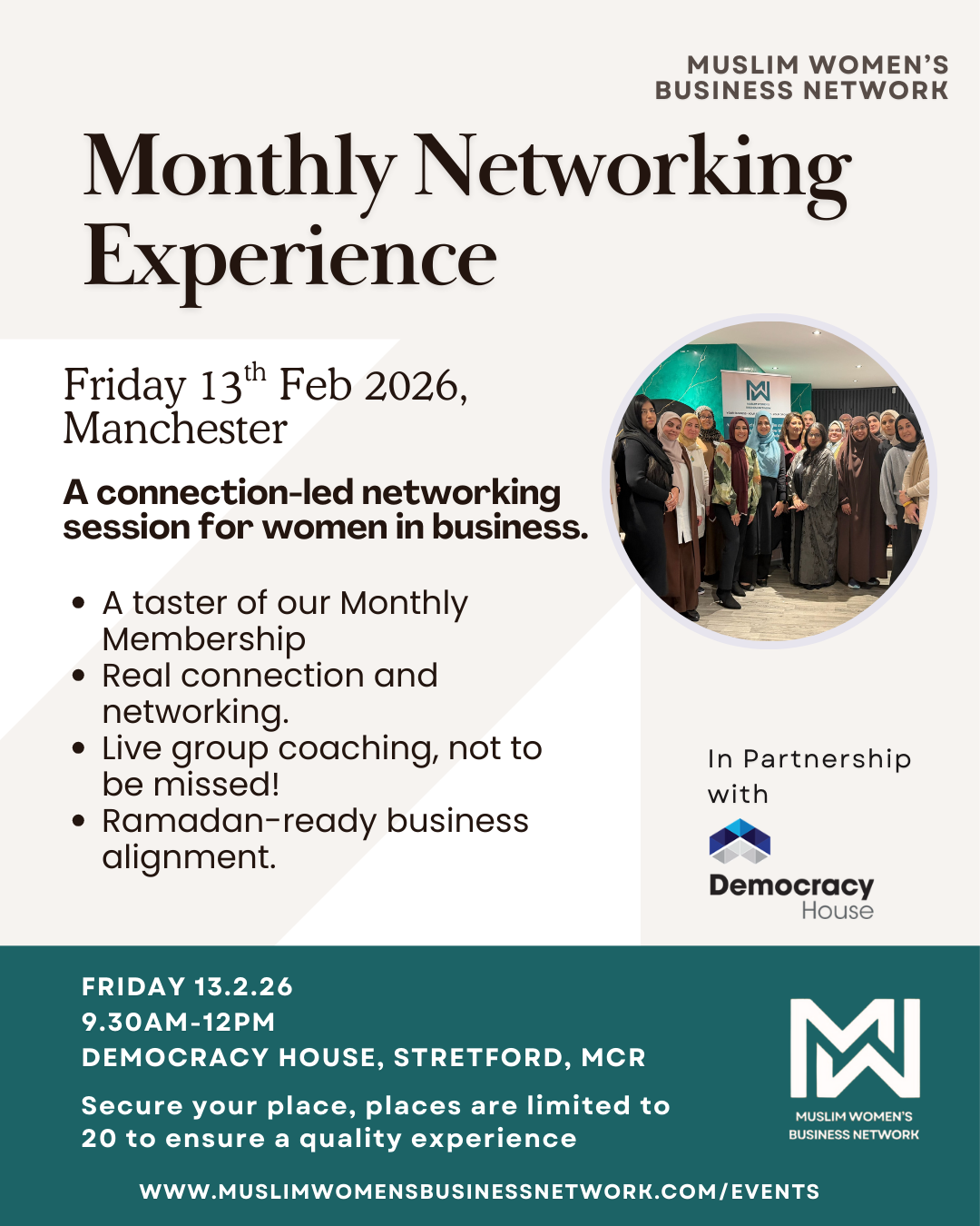 Monthly Networking Experience