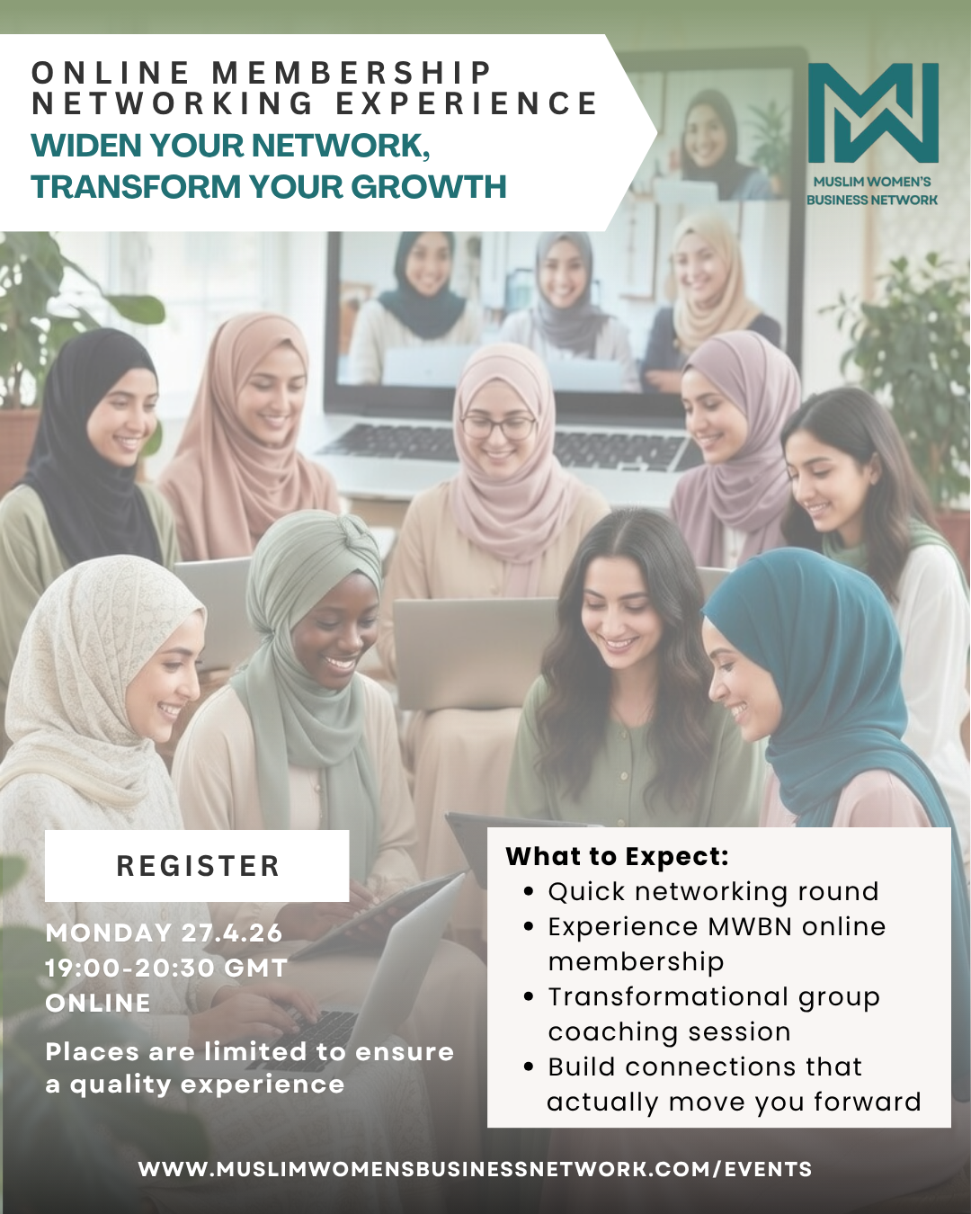 Online Monthly Networking Experience