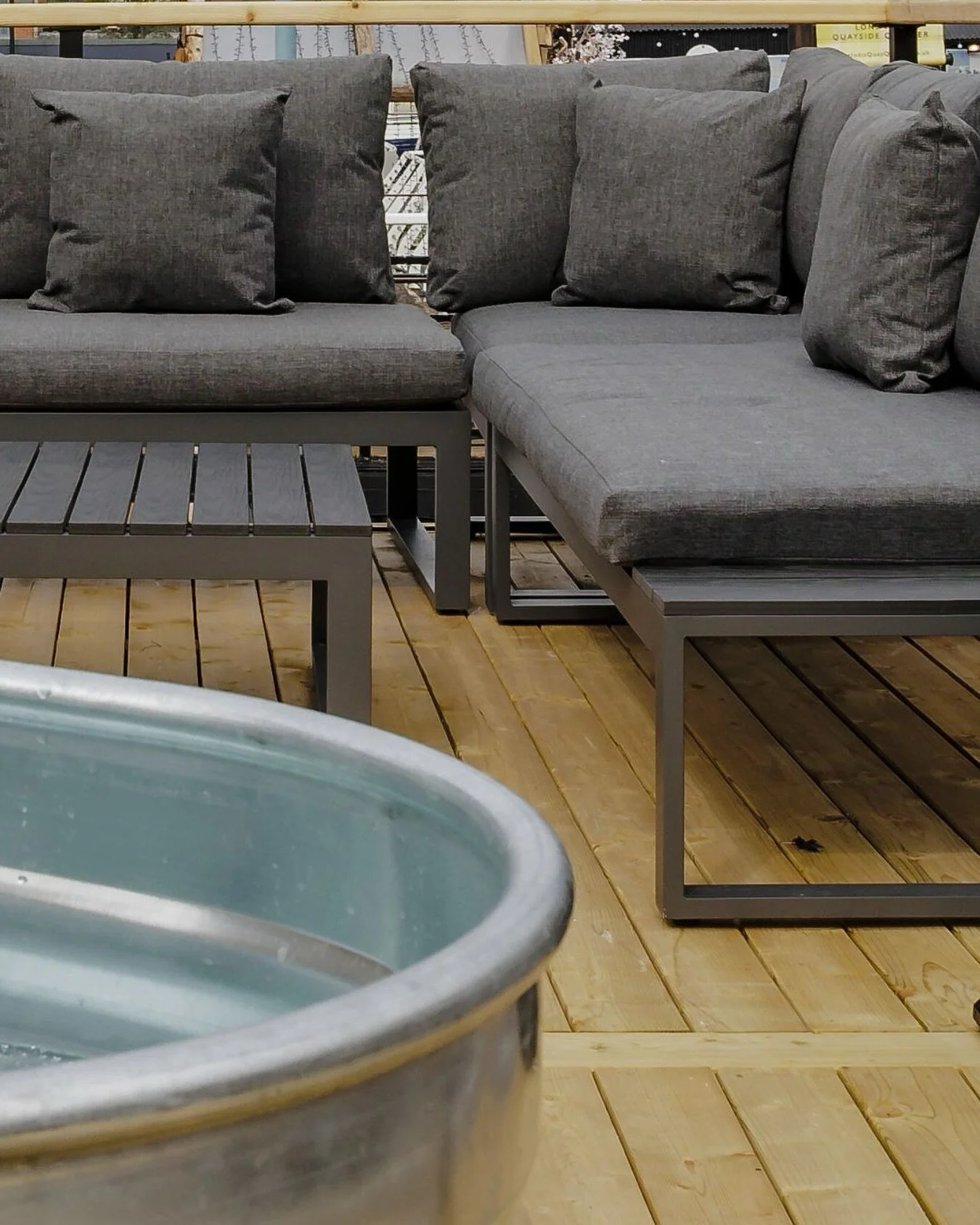 Private hire is also available - making our docked floating sauna boat all yours - for 1, 2, 3 or more hours!🌊🥂✨

From team wellness treats, to birthdays and socials - steam, sip drinks and sauna with your favourite people. All with the best water 