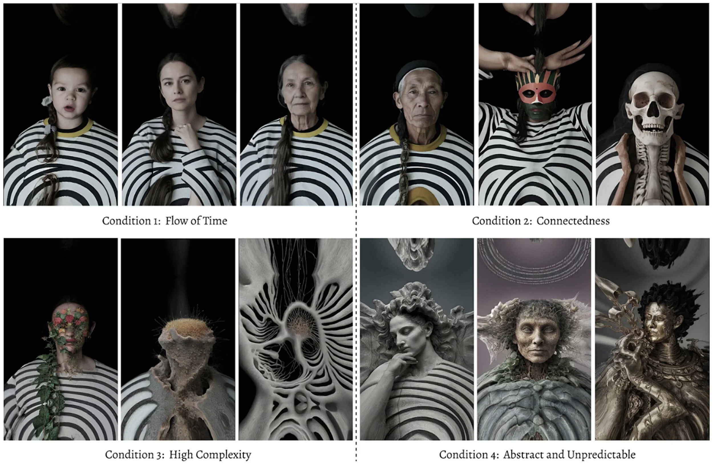 Self-reflection x GenAI as the medium to awe