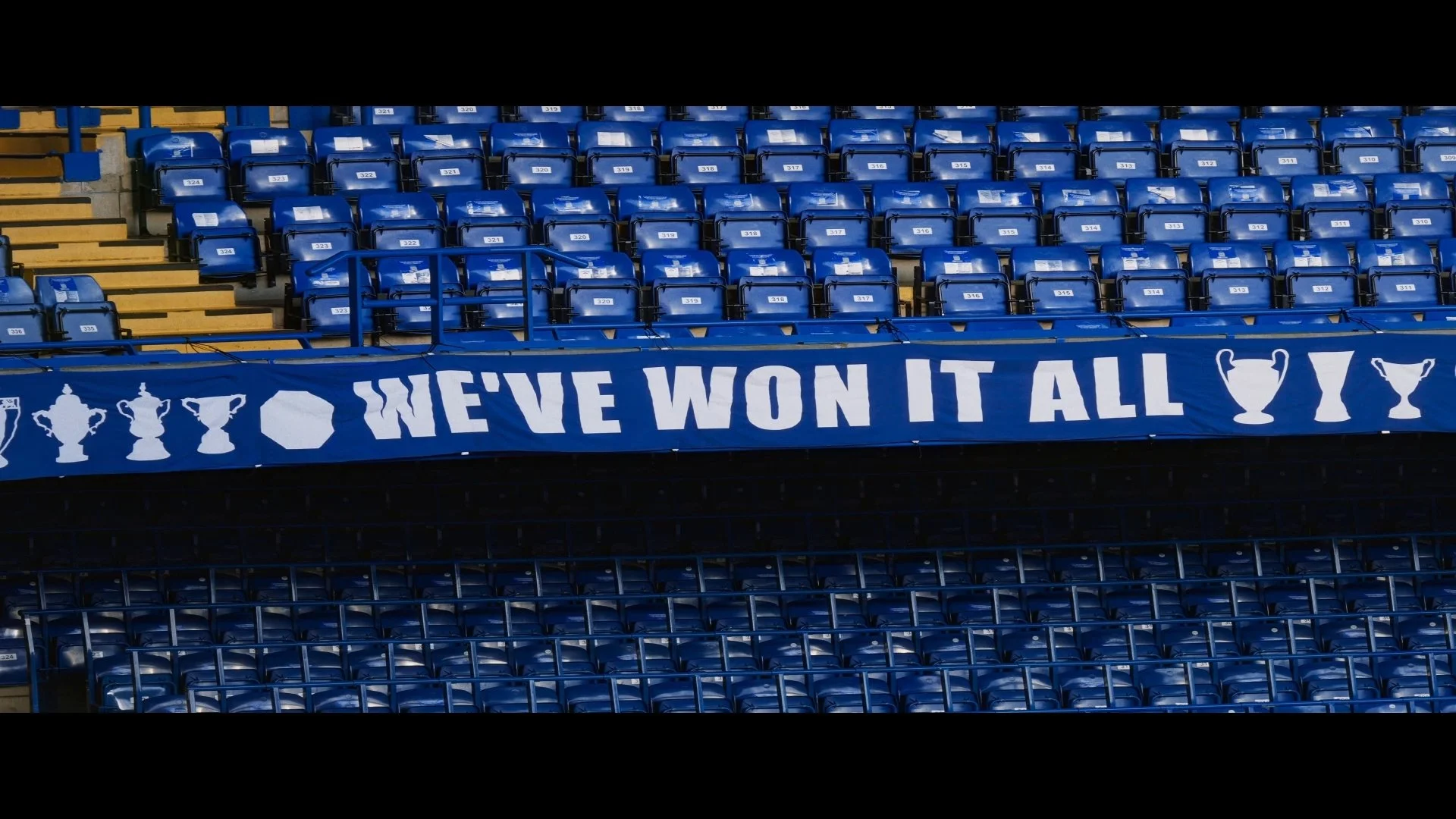We've won it all... "The Bridge" reflects the pride of @ChelseaFC fans, whose dreams have turned into reality as Chelsea continues to bring home trophy after trophy. #thebridgefilm #cfc #chelseafc