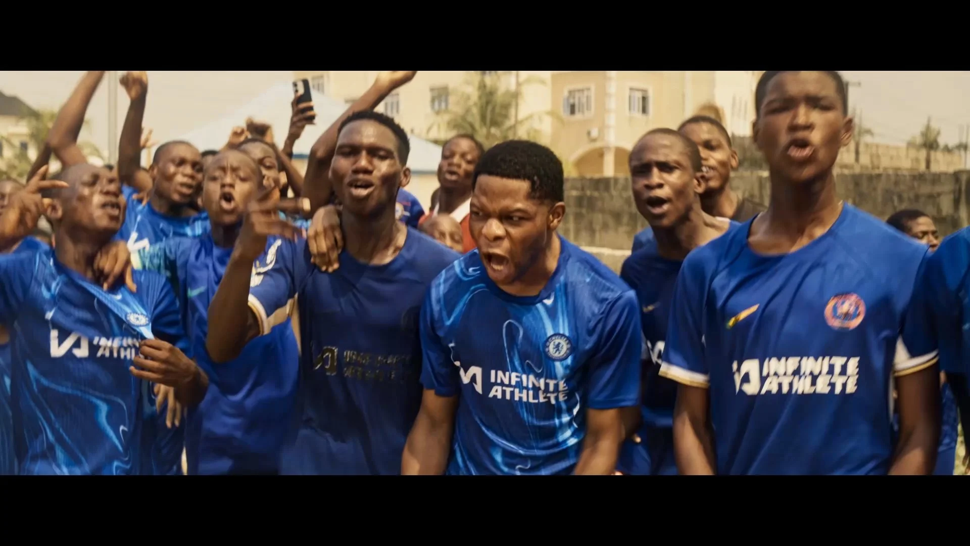 It's a global brand... "The Bridge" takes you to Nigeria where @chelseafc blue blood runs deeps. #thebridgefilm #chelseafc #cfc