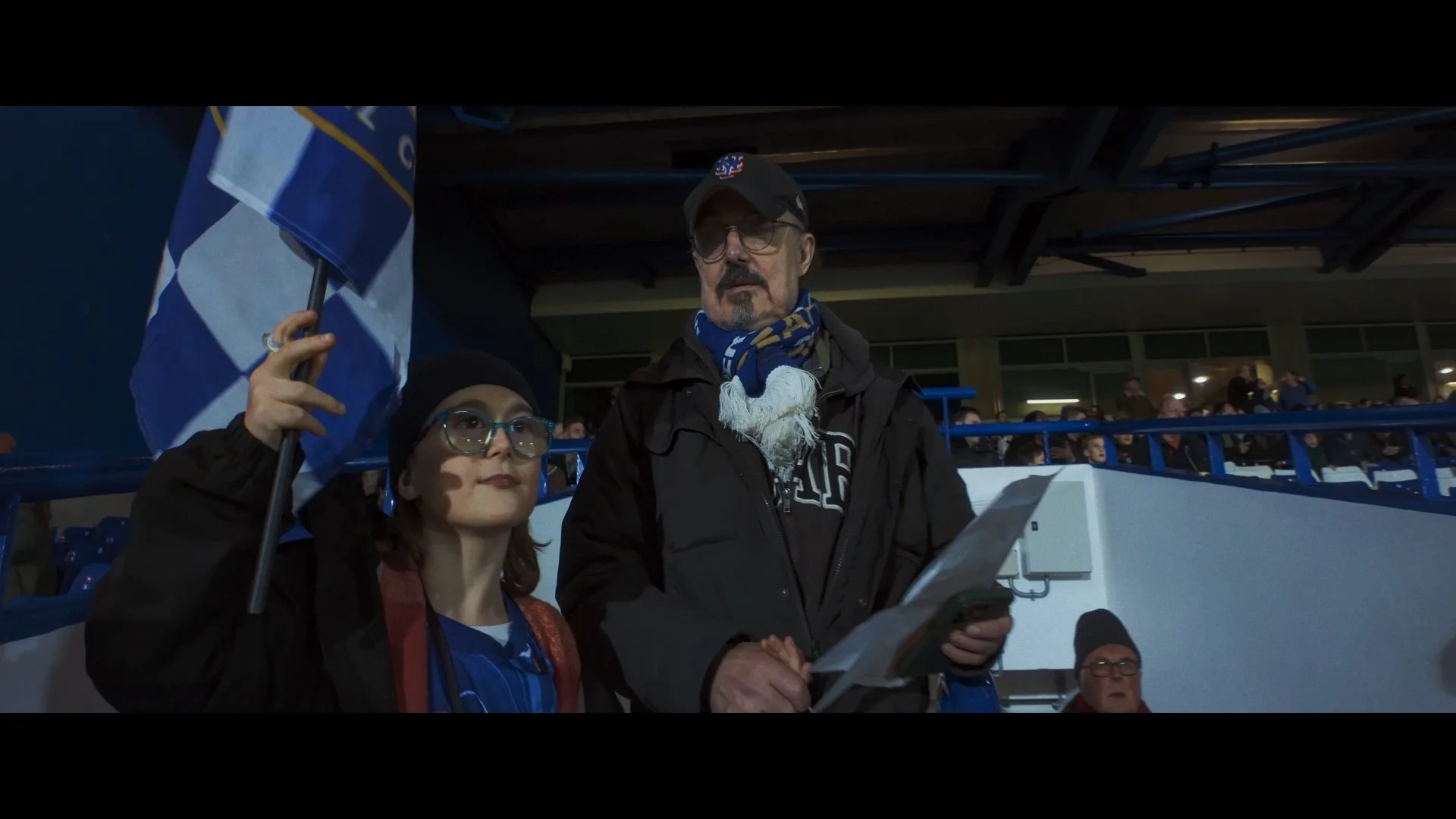 That feeling when you see the pitch for the first time... "The Bridge" talks about the desire to pass fandom onto the next generation of fans. #thebridgefilm #chelseafc #cfc
