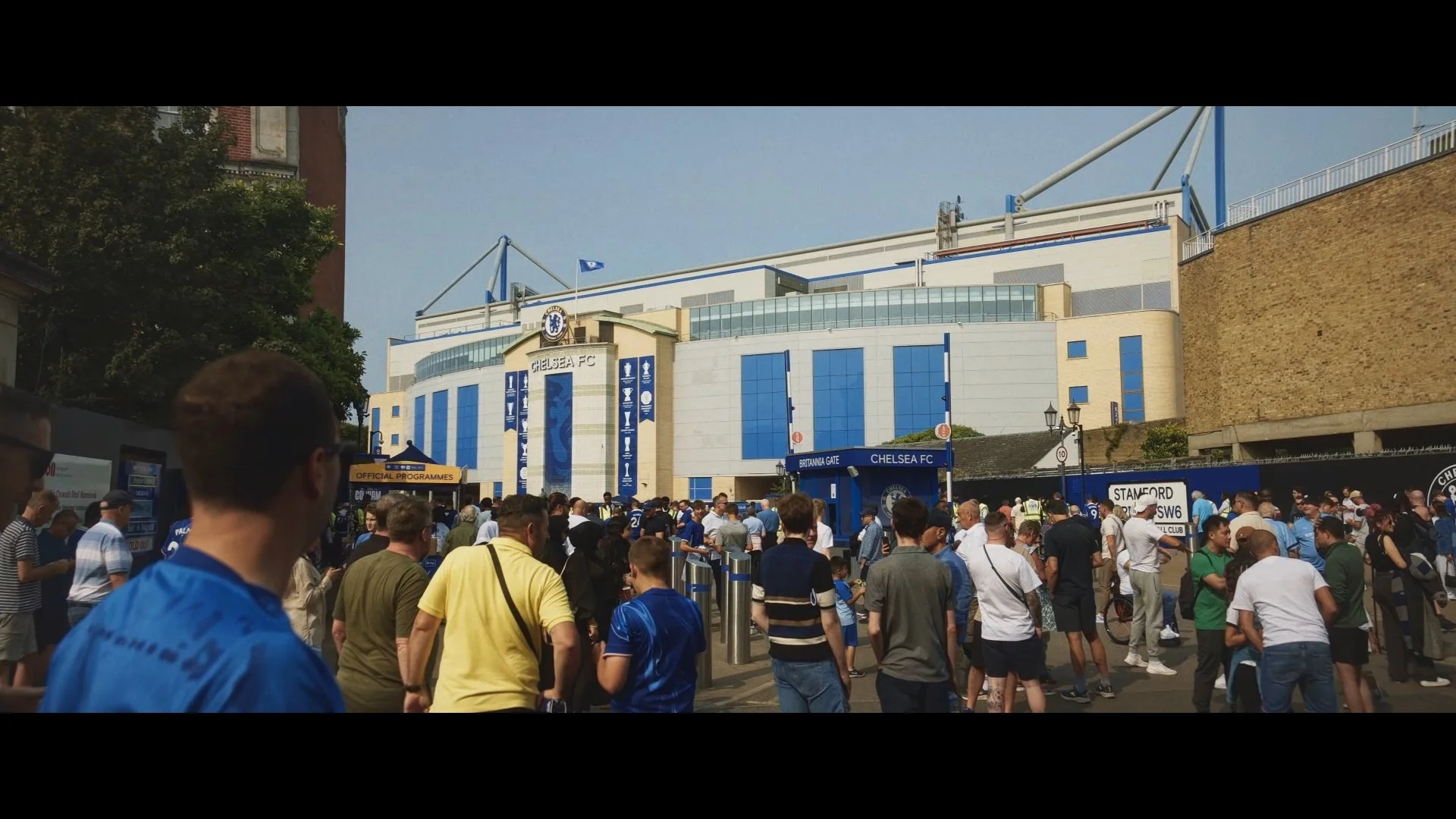 The feeling of walking into Stamford Bridge... "The Bridge" captures @chelseafc fans' love for their team on and off the pitch. #thebridgefilm #chelseafc #cfc