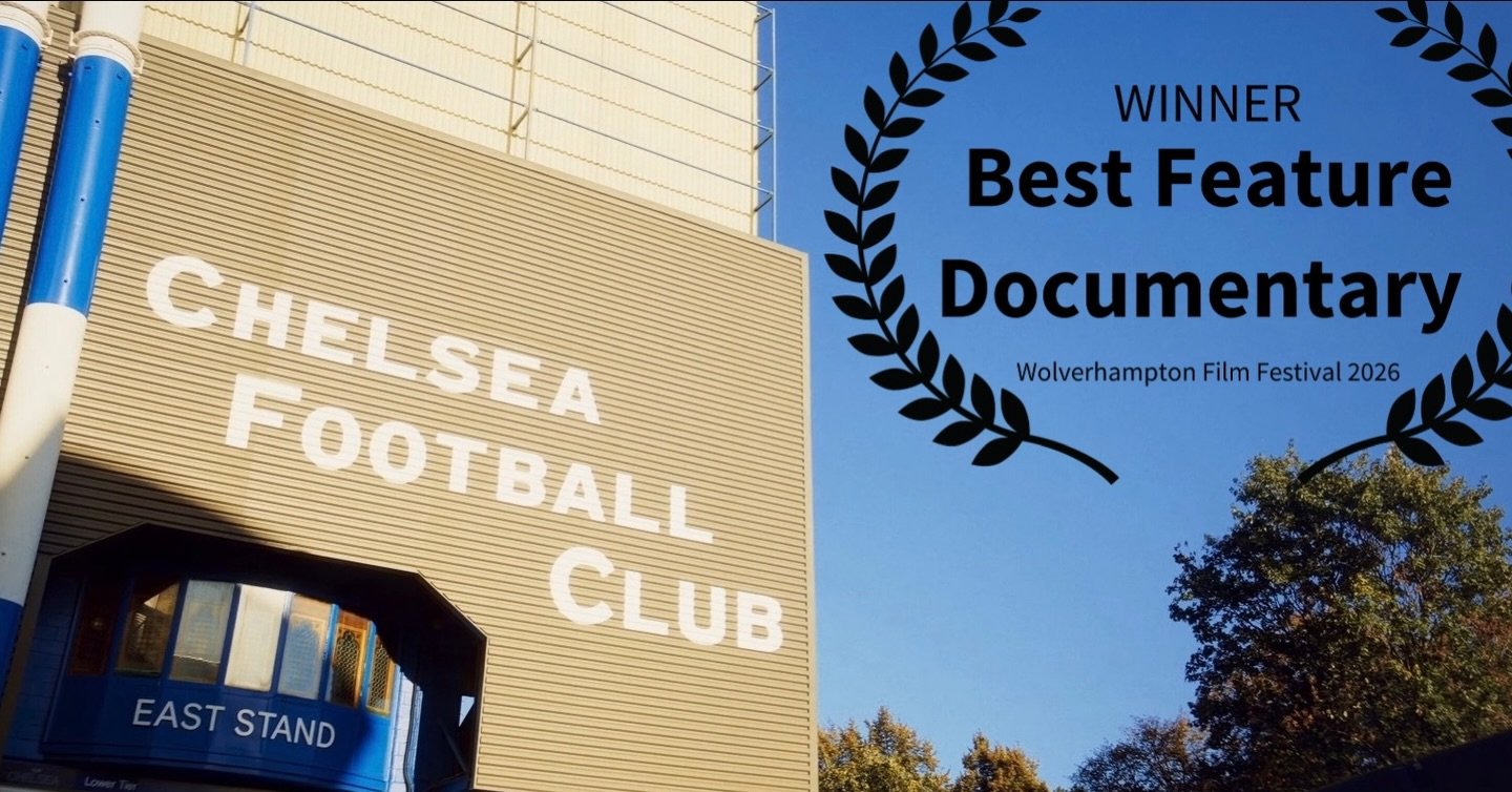 Still soaking in winning Best Feature Documentary at @wtonfilmfest. Keeping the momentum going - we are a day out from our UK premiere at @bufilmfest! Don&rsquo;t miss out. Tickets in our bio. 

#chelseafc #cfc #buff