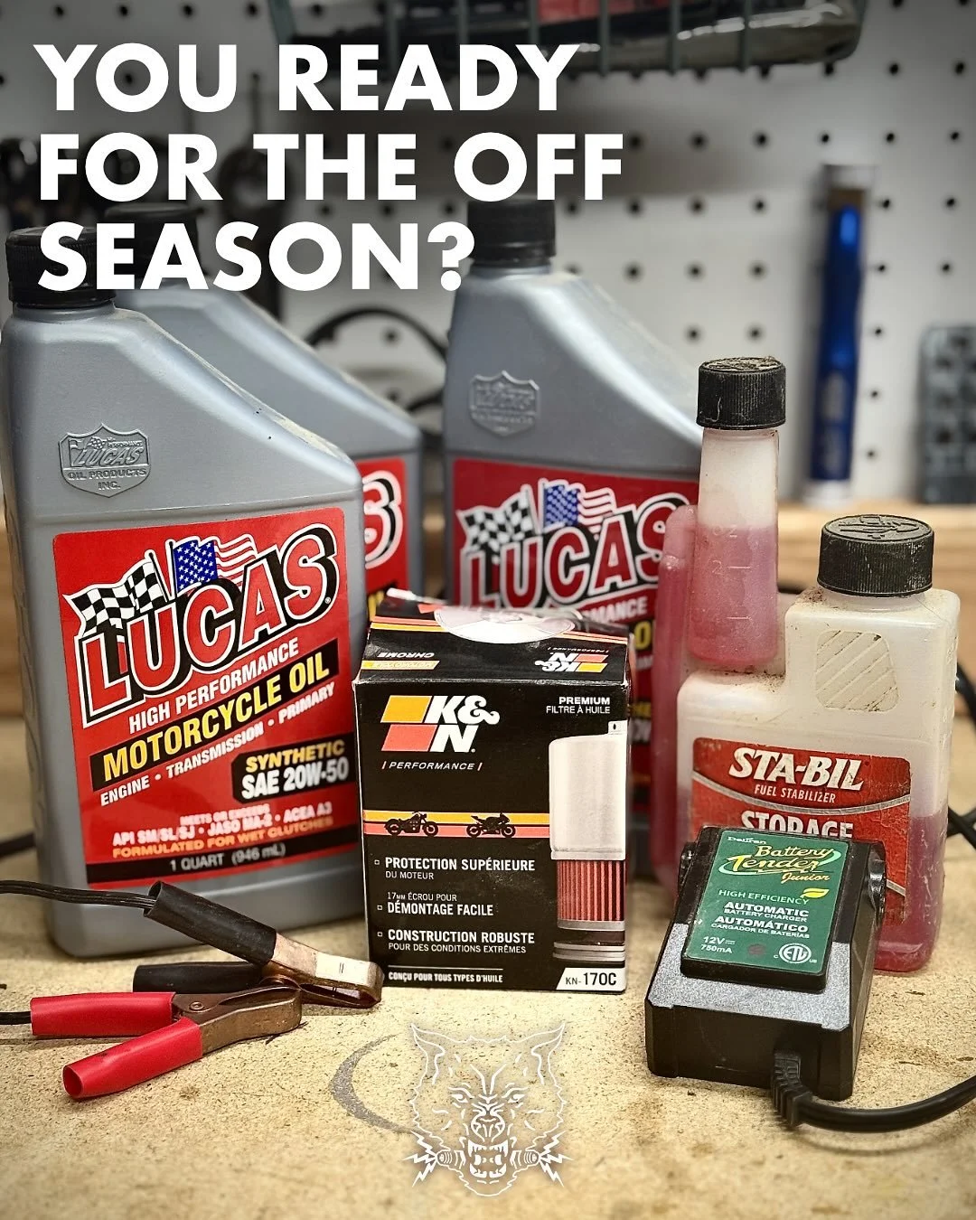 Time to get the bike sorted for the offseason, you ready?