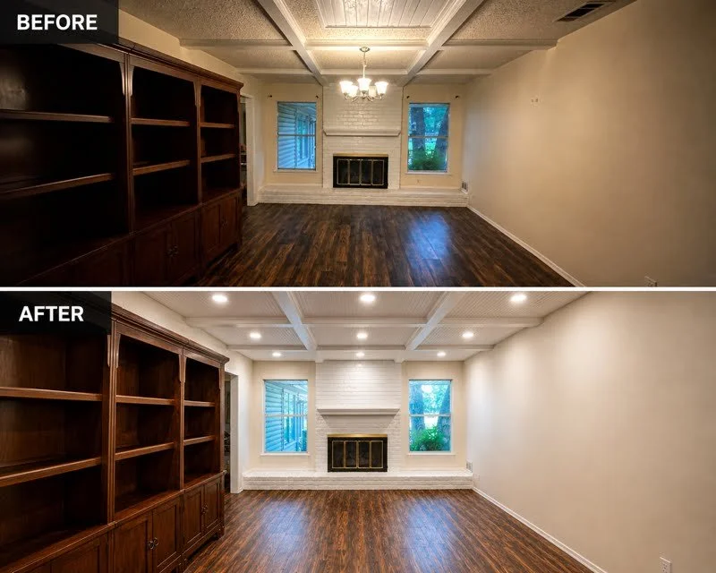 Ceiling Remodel in Round Rock