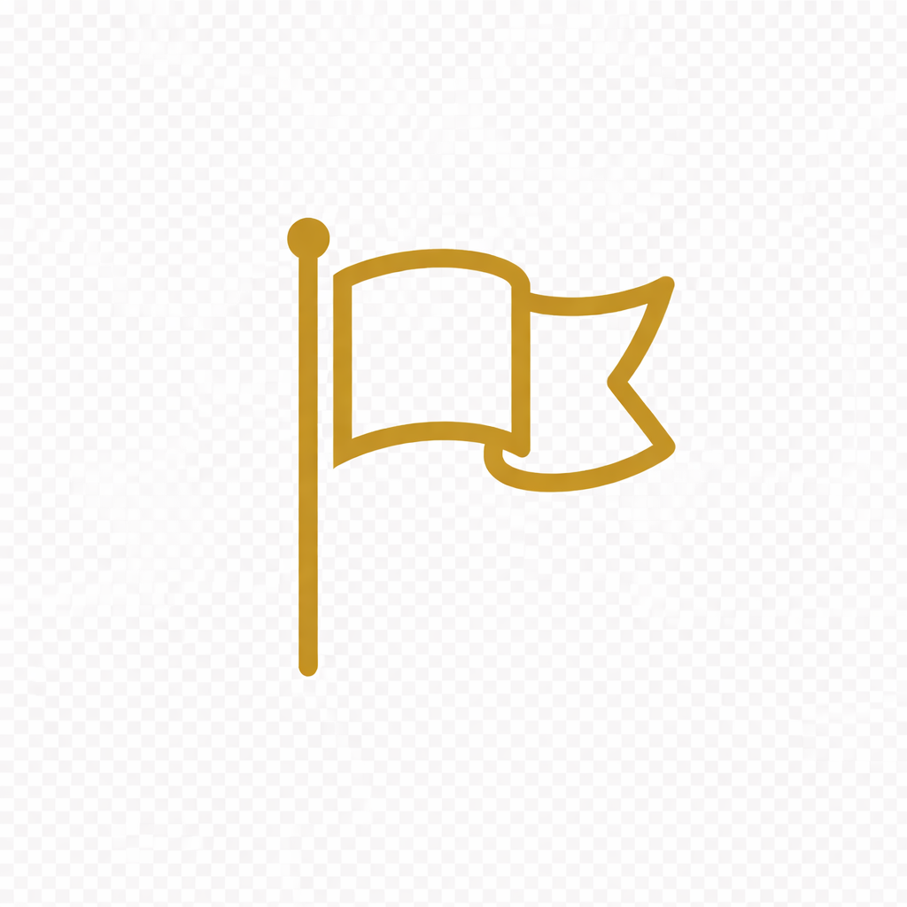 Flag icon representing veteran owned and operated business