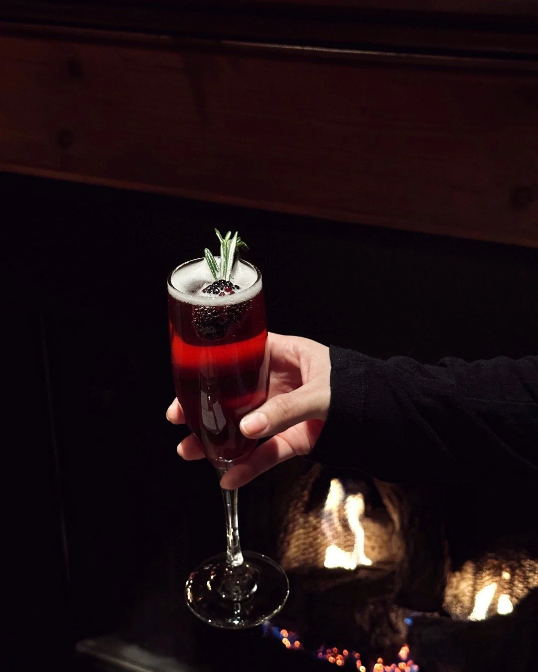 Built bright, not sweet, with a clean, herbal finish that keeps the glass light. 🥂

Garnet Frost brings together cranberry and pomegranate, grounded with rosemary and lifted by sparkling wine.

👀 See what&rsquo;s new on our winter cocktail list at 