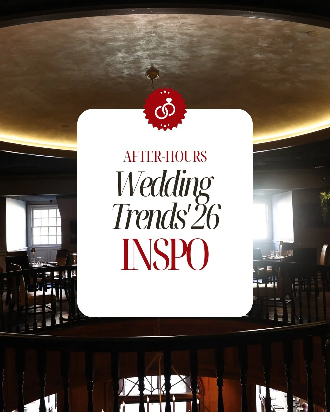 After the vows. After the toasts.
This is where the night settles in.

Inspired by Wedding Trends &rsquo;26, this carousel captures after-party moments shaped by mood, intimacy, and ease &mdash; designed for lingering conversations and one last round