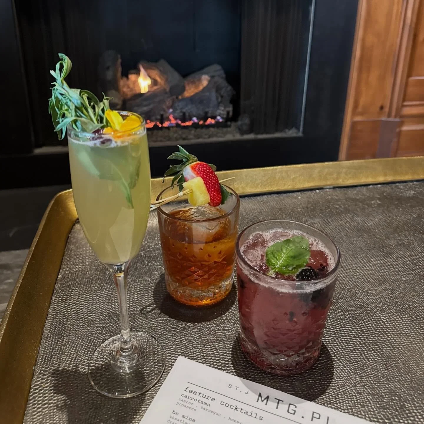 This weekend&rsquo;s lineup at St. John&rsquo;s Meeting Place 🍸

Carrotsma, Ferrari Vice, and Bramble on Ros&eacute;

Welcoming the first day of spring with thoughtfully crafted cocktails and a setting made to savor.

#StJohnsChattanooga #Chattanoog