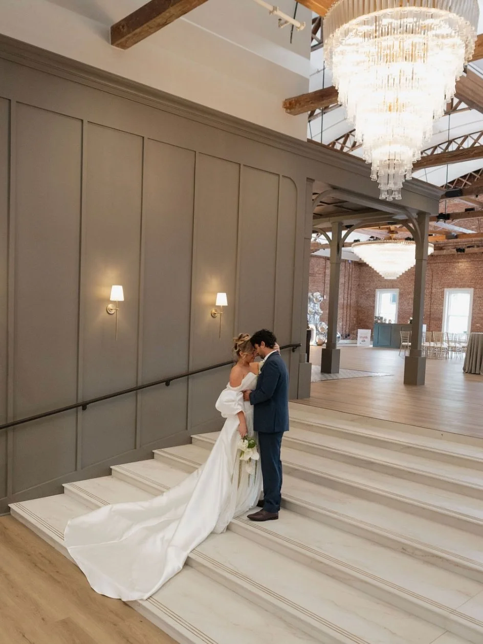 A couple months later and we&rsquo;re still thinking about Maddie &amp; Omar.🤍🕊️

Planning/design @eastcoastcreativeweddings
Venue @thegrandchs
Food/beverage @duvalleventschs
Floral @duvalleventschs
Suits @friartux
Dress @houseofmaganda
Hair @brida