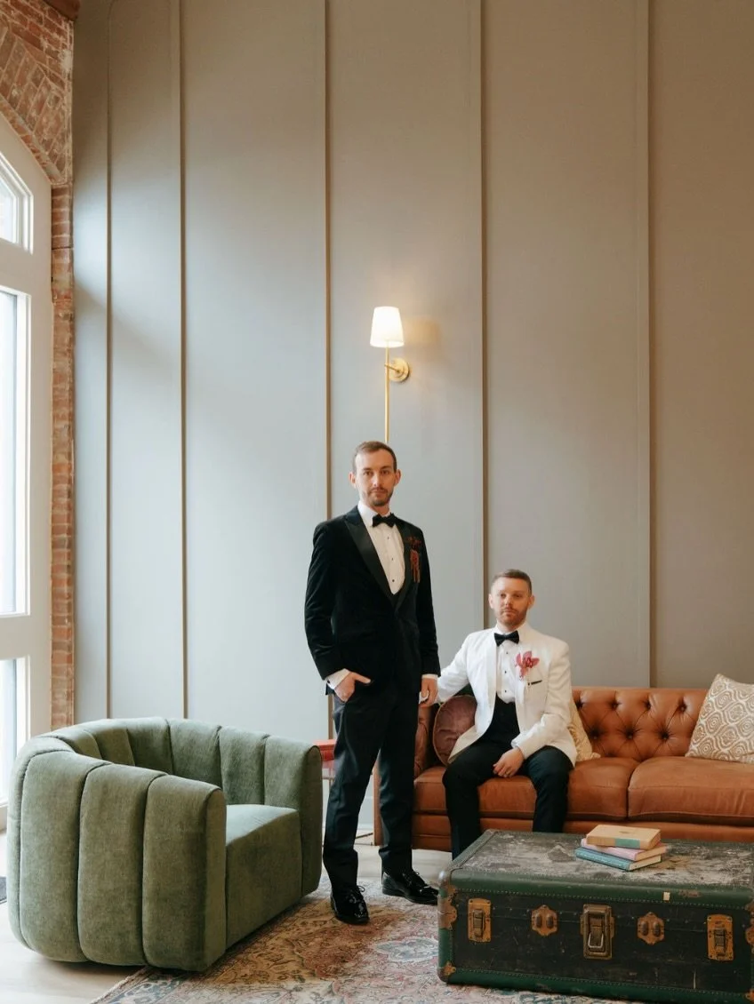 Loved celebrating Trey and Cam.✨

We were so honored to be part of their special day. Still not over this incredible couple.🥂

Planning/design @eastcoastcreativeweddings
Venue @thegrandchs
Food/beverage @duvalleventschs
Floral @duvalleventschs
Suits
