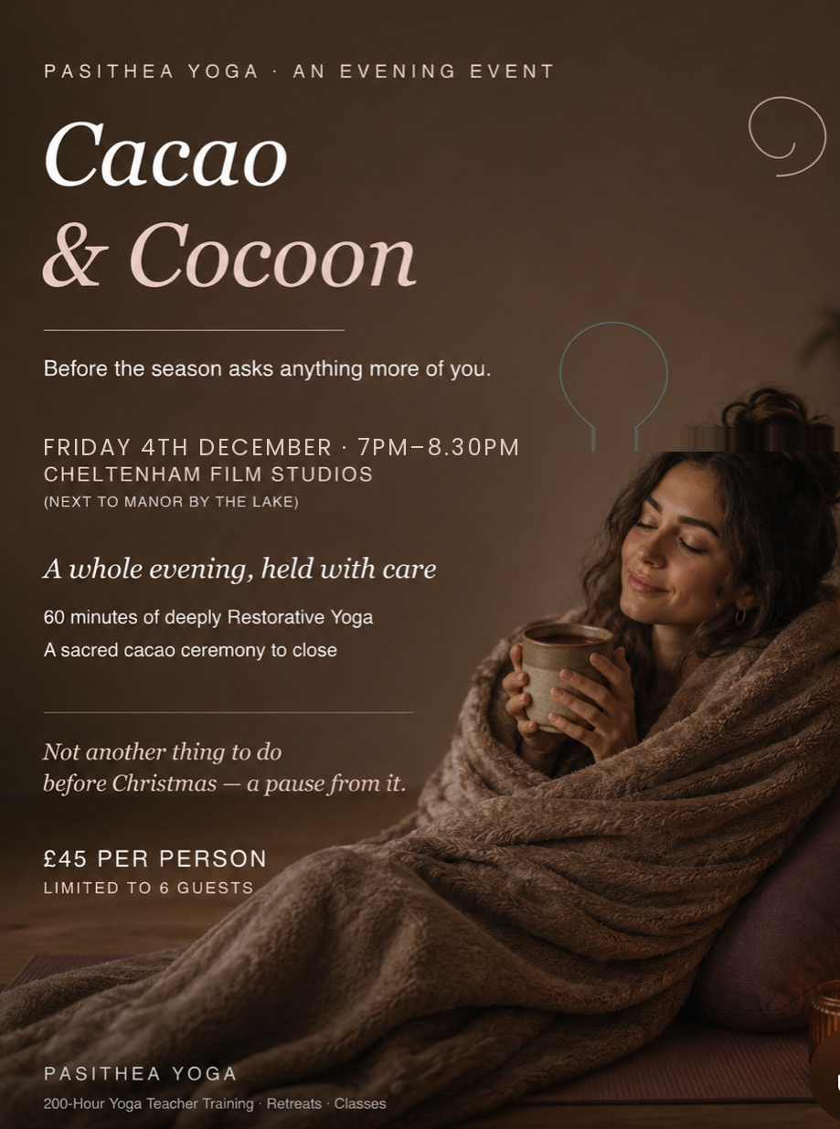 Cocoon & Cacao Evening at Cheltenham Film Studios (by Manor by the Lake)