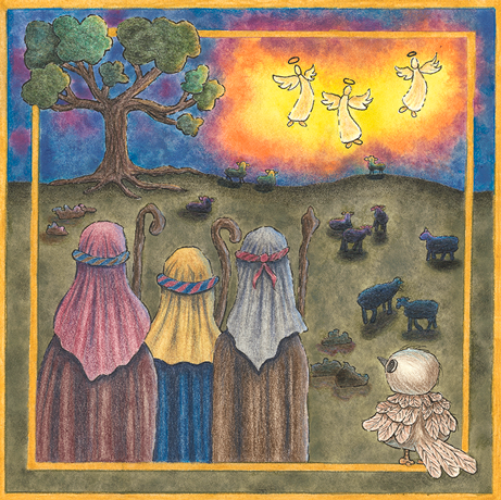 Hark! The Herald Angels Sing.

Can you imagine it? Witnessing the angels proclaiming the birth of Christ Jesus, saviour of the world. I wonder if the shepherds understood the significance of what they were witnessing as God announced the arrival of h