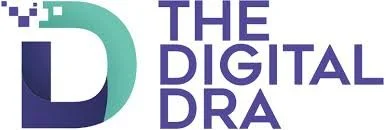Logo with a stylized letter D and the text 'The Digital Dra'