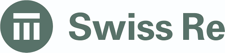 Swiss Re logo with green circular emblem and text