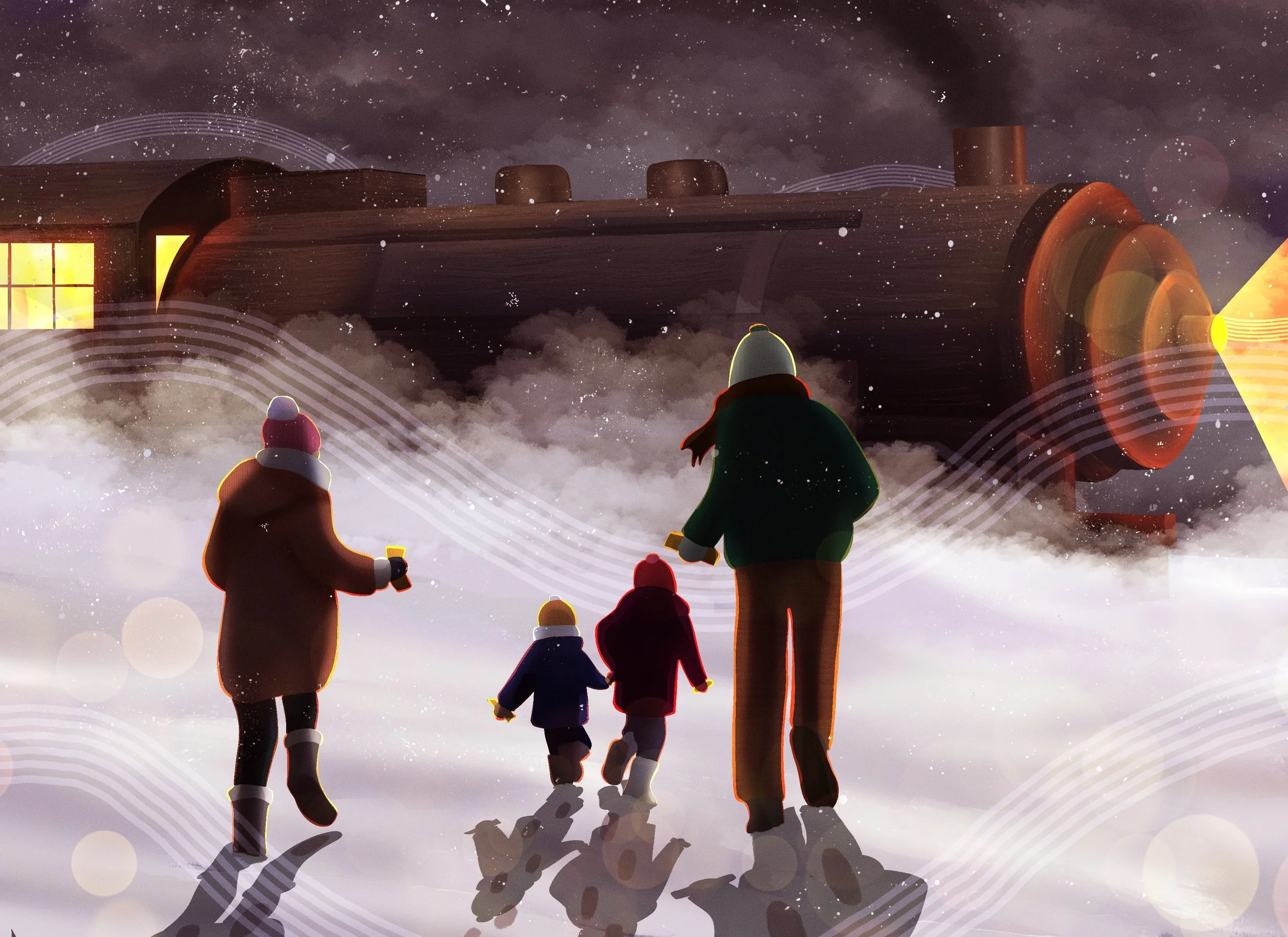 Part 3: Coco and Teddy Go to the North Pole