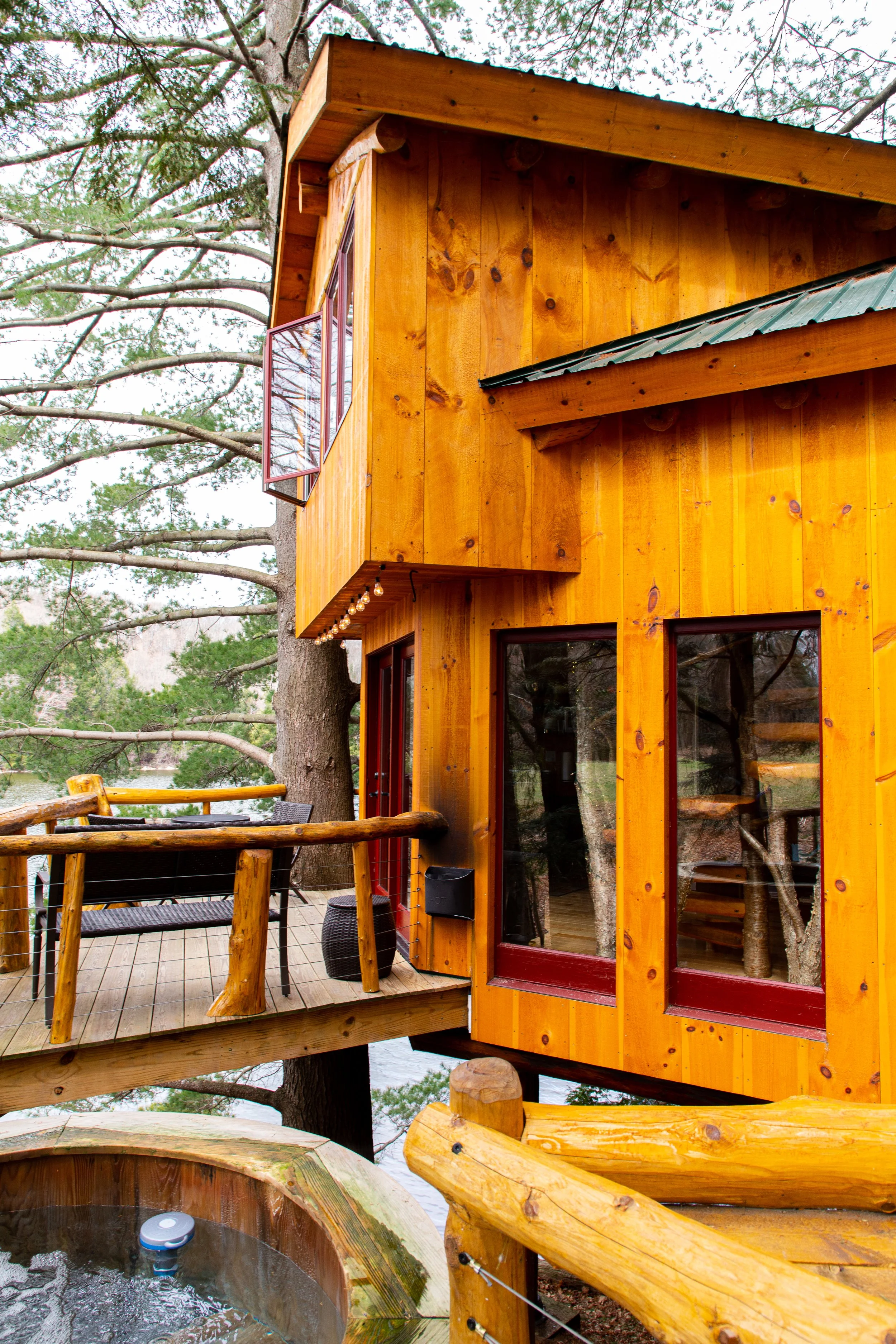 Vermont Tree Cabin Airbnb - Interior Architecture Photography -6.jpg