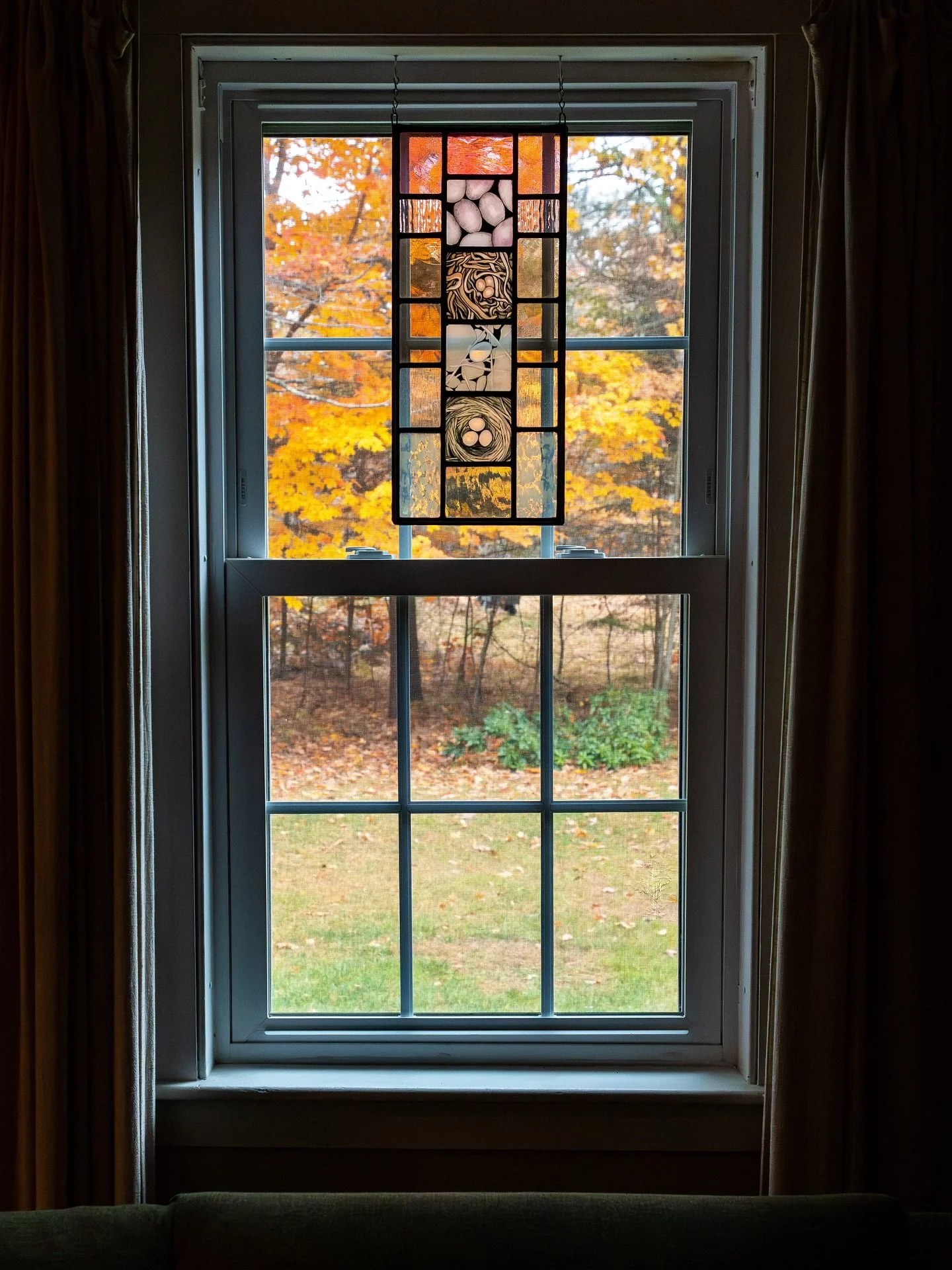 The most perfect fall view 🍃🍁🍂