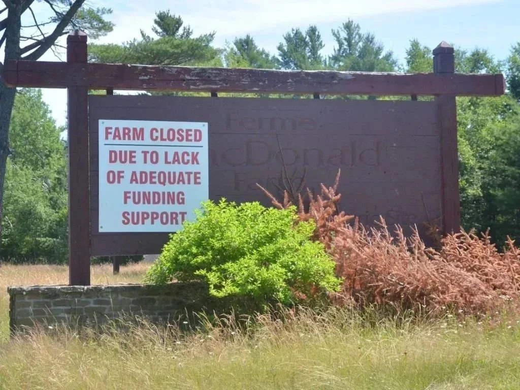 Tourism site closures in New Brunswick