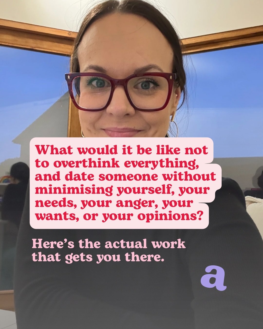 There isn&rsquo;t a problem with communication or your different Whatsapp styles 🤳🏼

It&rsquo;s usually not even about the person you&rsquo;re dating. It&rsquo;s about that part of you that learned to disappear, who now does it automatically, even 