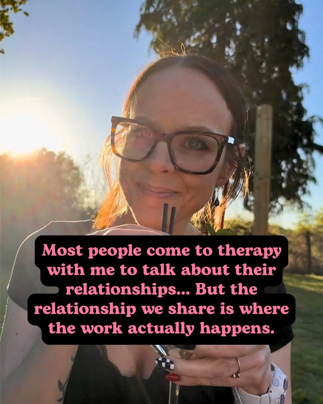 The therapeutic relationship isn&rsquo;t just where we talk about your patterns, it&rsquo;s where you get to do something different with them ✨

#RepeatingRelationshipPatterns #LosingYourselfInARelationship #RelationshipAnxiety #RelationshipSelfSabot