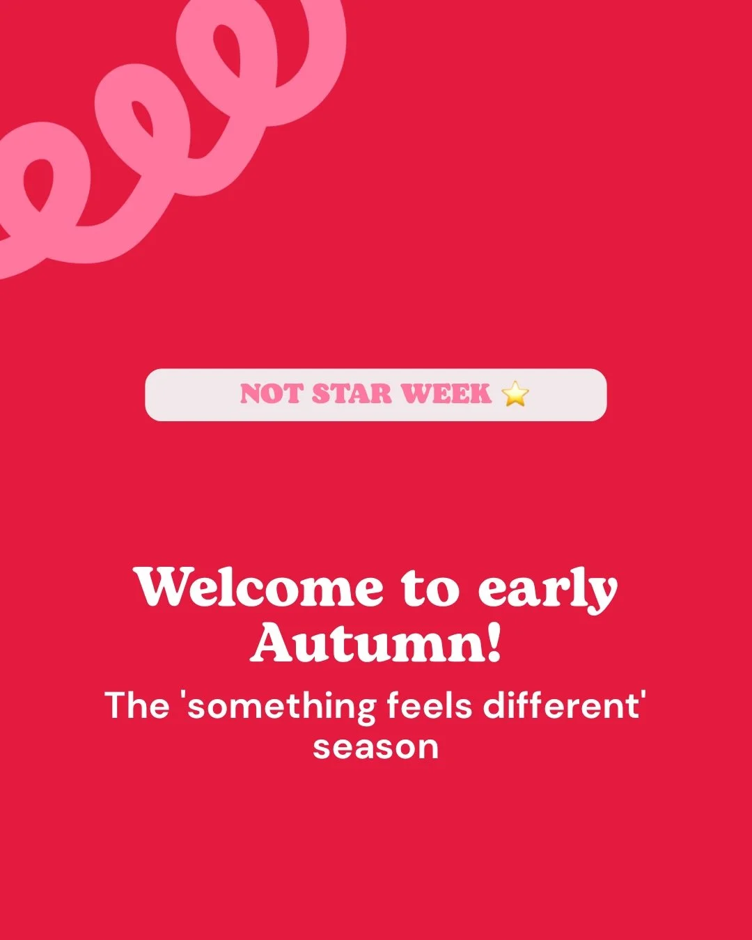 Early luteal is such a mindfuck because nothing is fully wrong yet, but also things don&rsquo;t feel quite as easy to tolerate either.

Things that felt &ldquo;fine&rdquo; in Summer start feeling slightly more irritating, draining or emotionally load