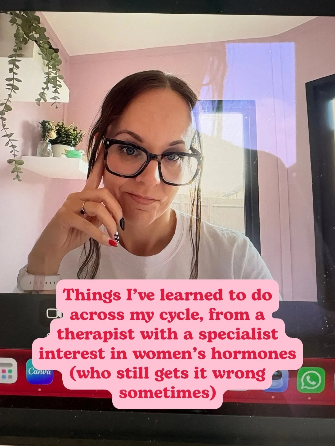 If I could recommend one thing to every woman I know, it wouldn&rsquo;t be therapy. It would be knowing where she is in her cycle 🔁

As a therapist who works with women on relational patterns, I see cycle themes/awareness come up constantly. 

The w