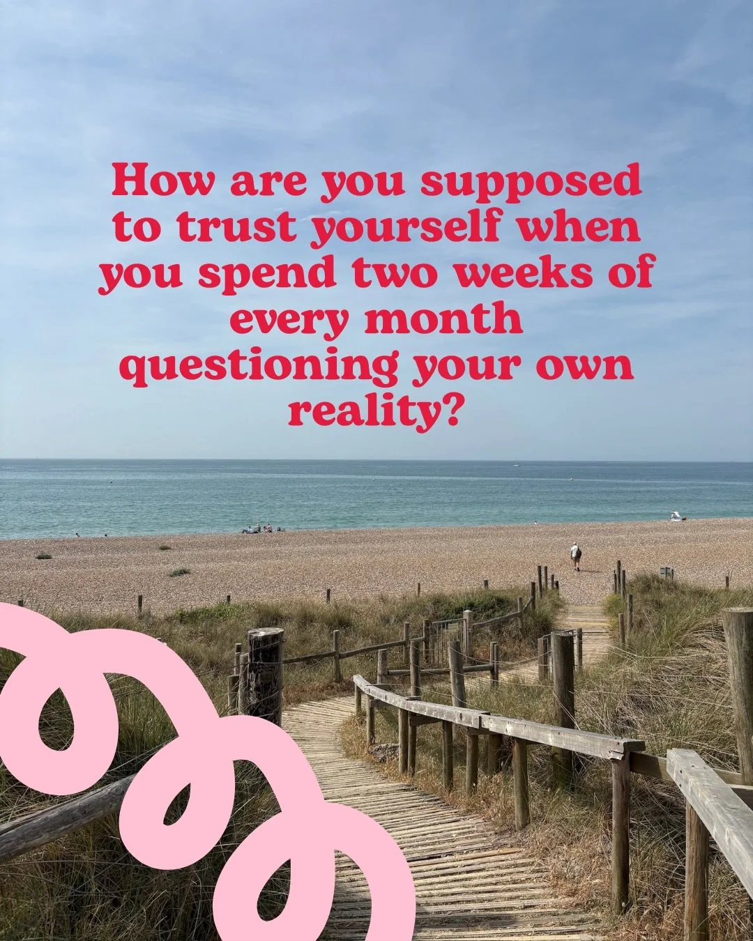 Most conversations about PMDD focus on symptoms. I&rsquo;m interested in what happens to a woman when she stops trusting her own experience.

#PMDD #PMDDandRelationships #PremenstrualDysphoricDisorder #WomensMentalHealth #RelationshipAnxiety